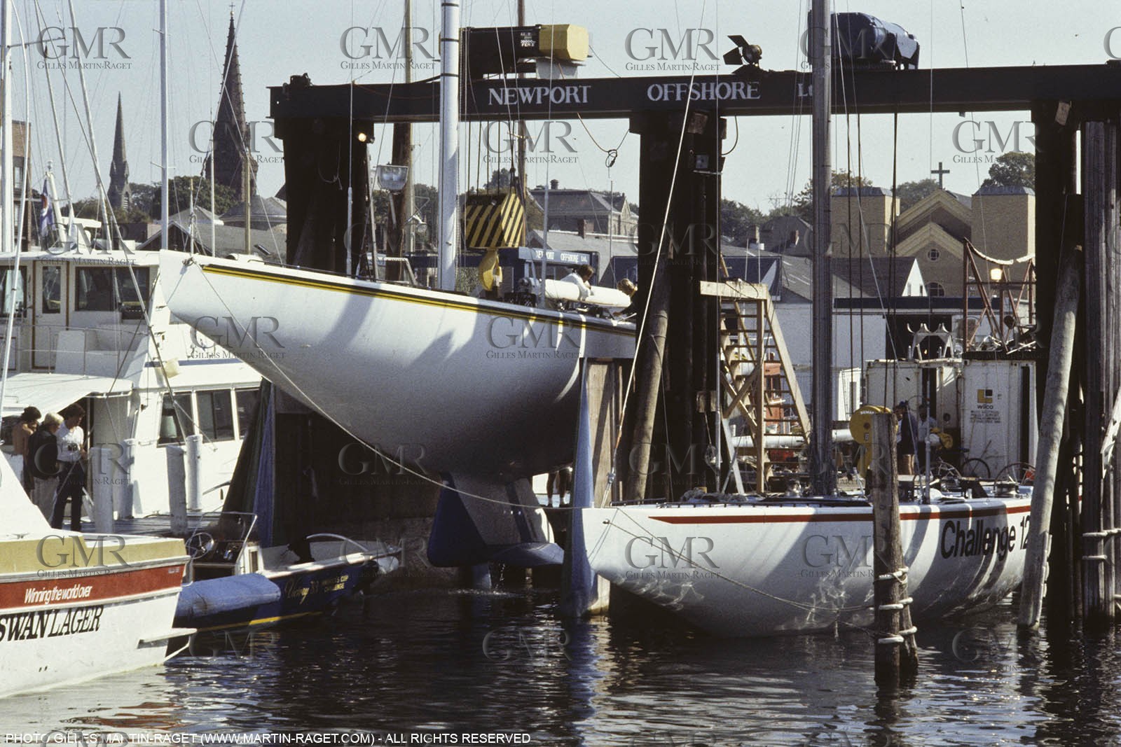 25th America's Cup, Newport (RI, USA) - Australia II Vs Liberty