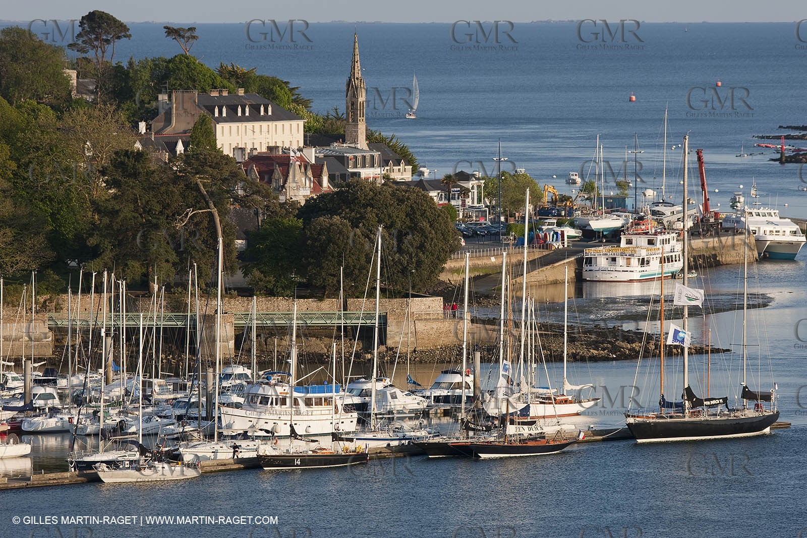 19 05 2010- Benodet - (FRA,56) - les Pen Duick in the Odet river