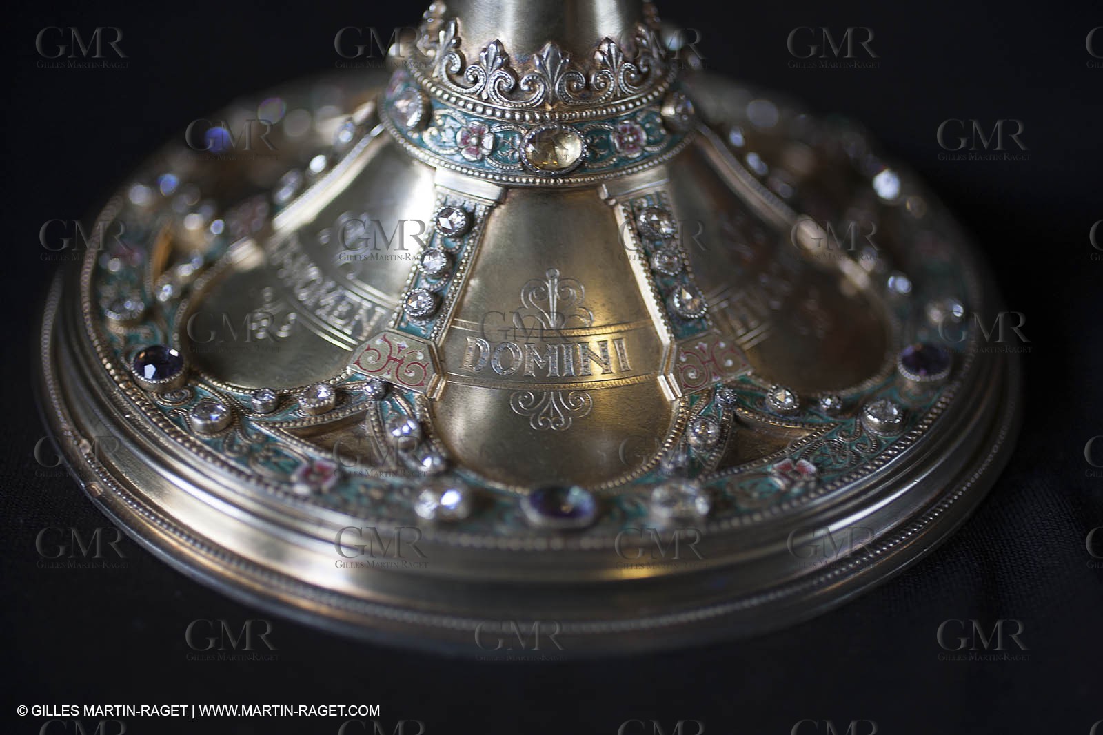 04 02 2013 - Marseille(FRA,13), Notre Dame de la Garde,liturgical silverware