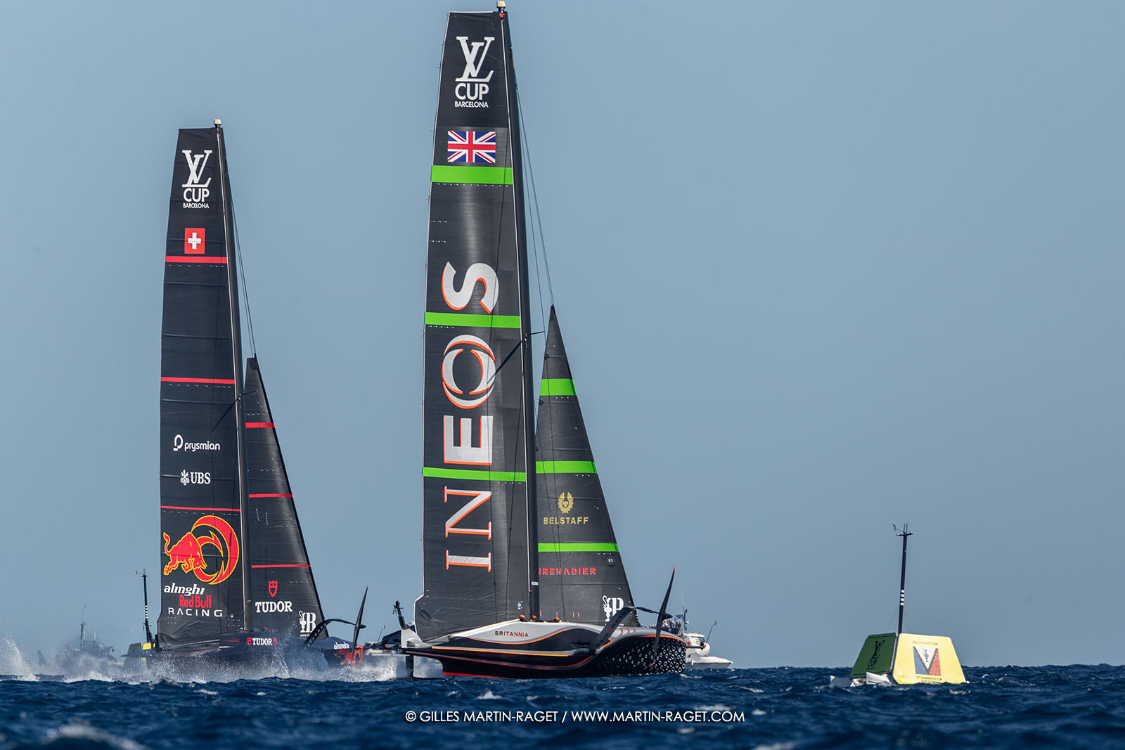 16 09 2024, Barcelona (ESP), 37th America's Cup, Louis Vuitton Cup Semi-final, Race Day 2