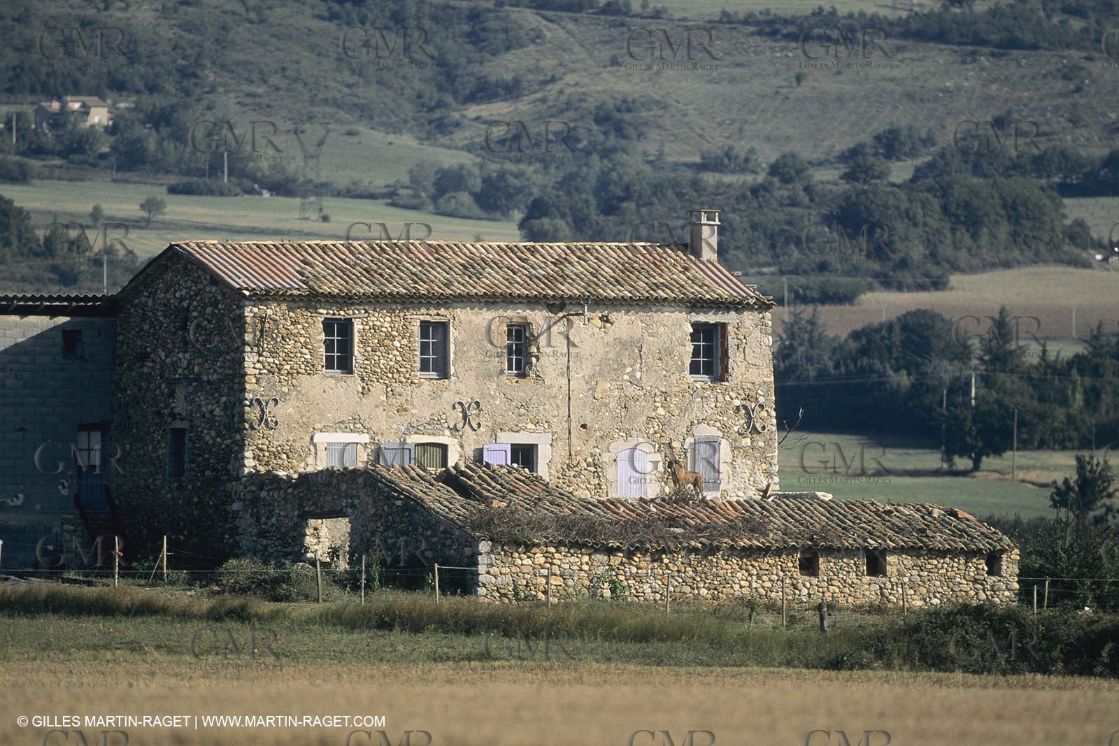 France, Provence, Haute Provence, Val de Durance, Durance river valley