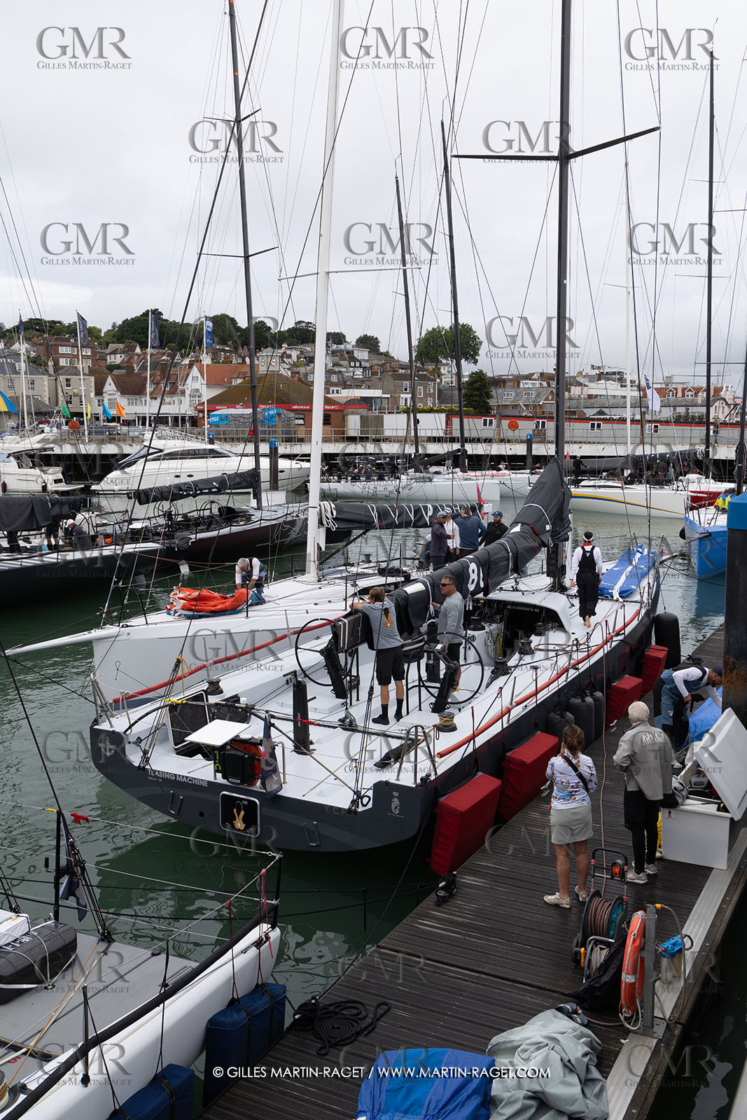 19 07 2025, Cowes (UK, IOW), Admiral's Cup 2025, Channel Race Start