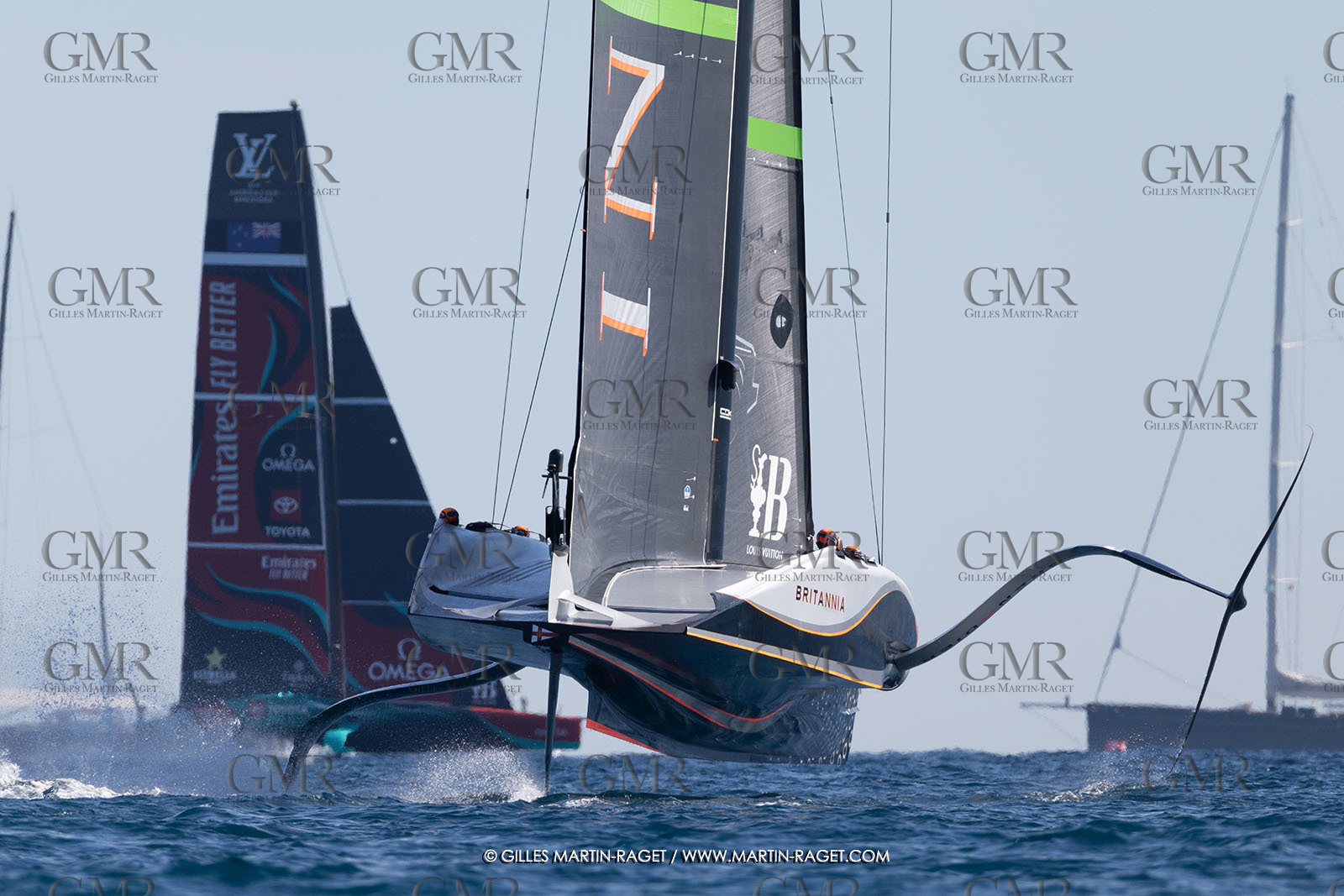 19 10 2024, Barcelona (ESP), Louis Vuitton 37th America's Cup, Final Match, Race Day 6