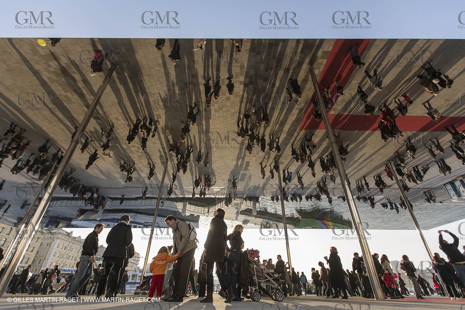 02 02 2013 Marseille (FRA,13) - Opening of the shadehouse and renovated historical Vieux Port