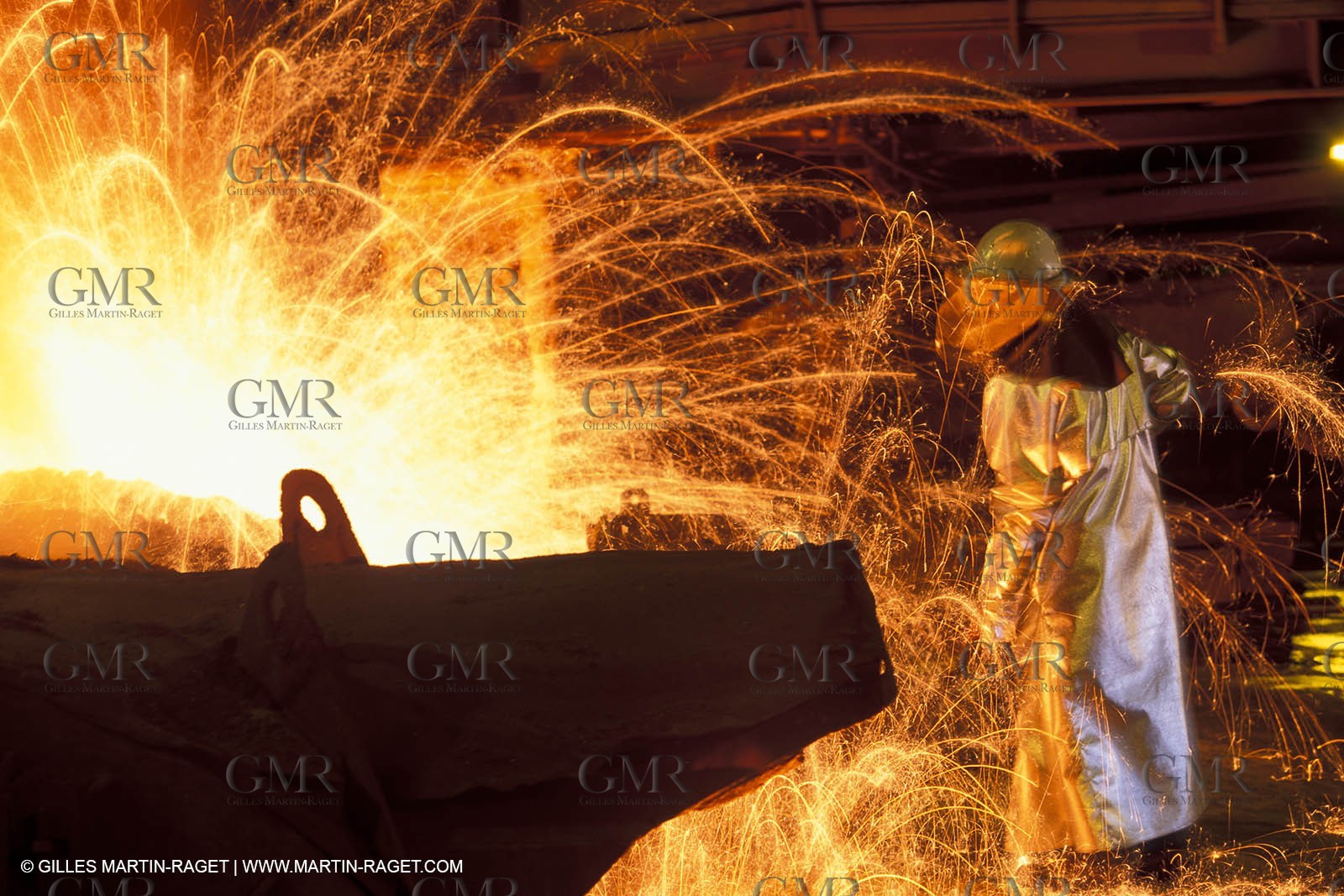 Fos mer - Sollac steel plant