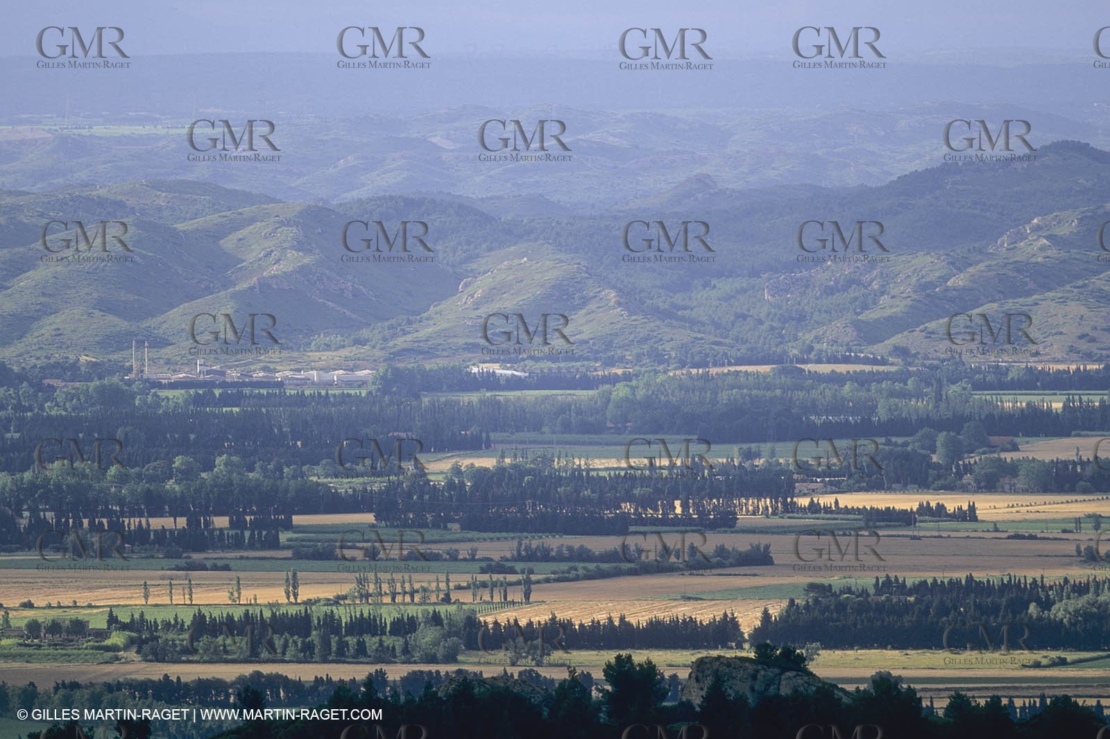 France, south, Alpilles landscapes