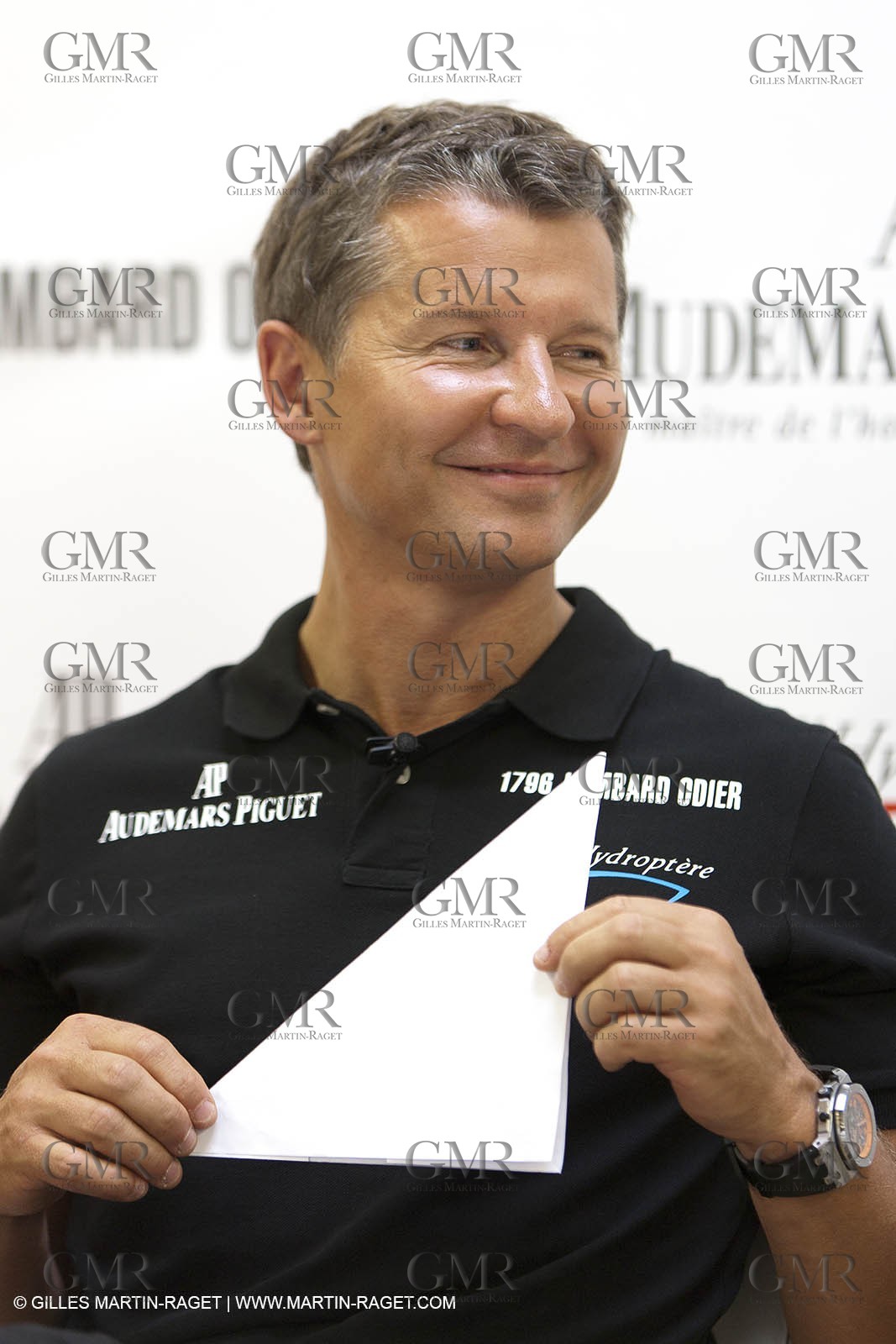 23 08 2010 - Ecublens (SUI) - L'Hydroptère.CH - Project launch -Alain Thébault