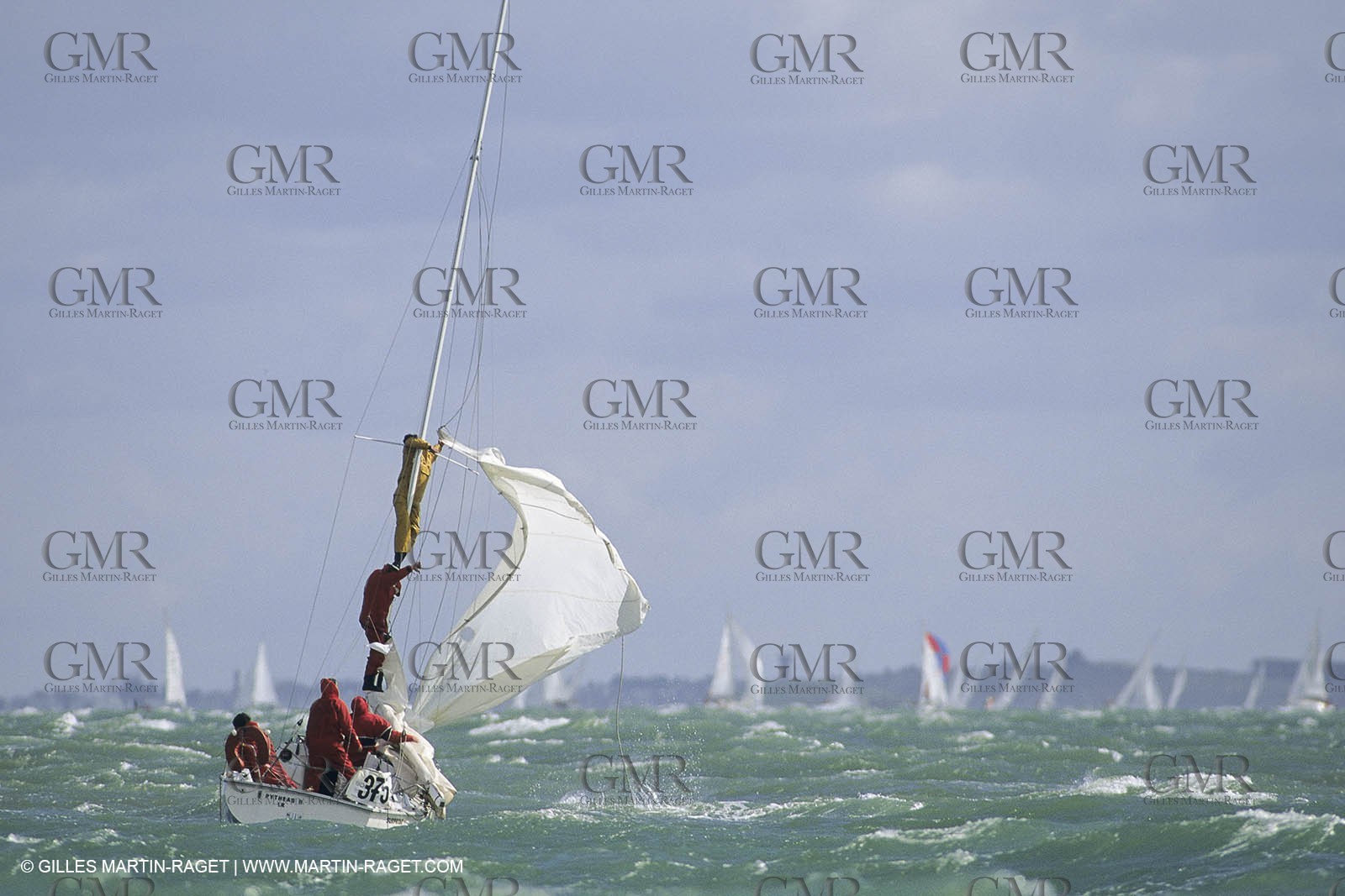 Sailing, Yacht Racing, Spi Ouest France, La Trinité sur mer (Britanny)