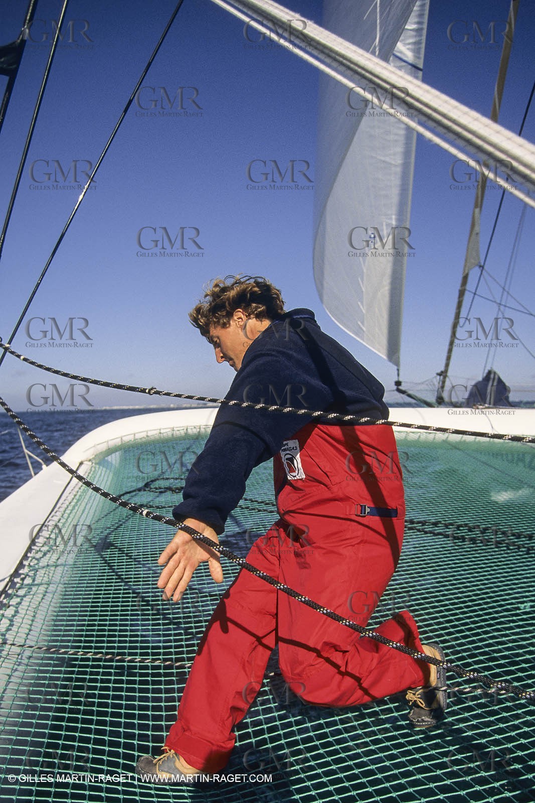 Yacht Racing, Multihull, ORMA 60, Laurent Bourgnon, Primagaz