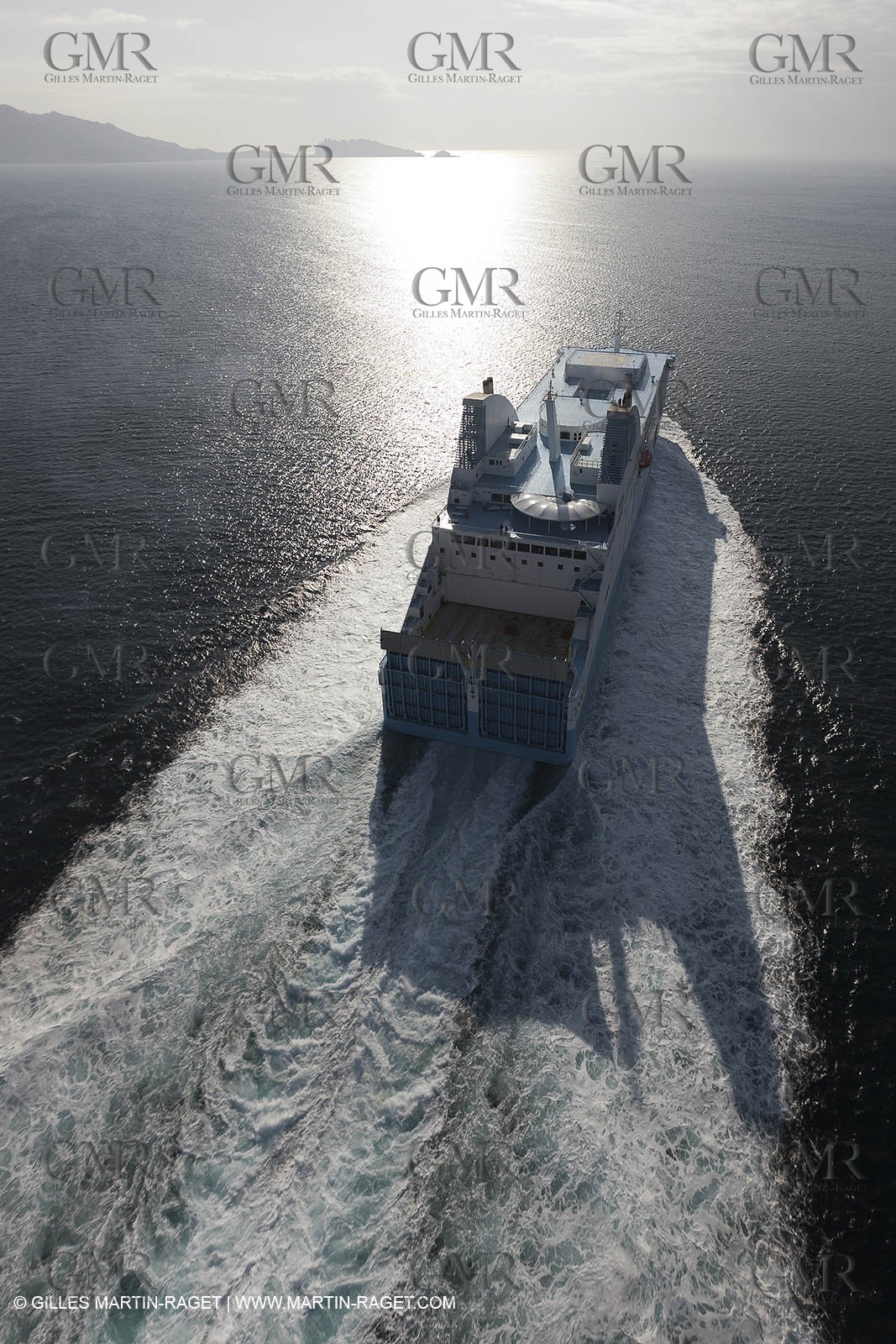 14 01 2012 - Marseille (FRA,13) - La Meridionale shipping company - the Piana off Marseille and the Calanques