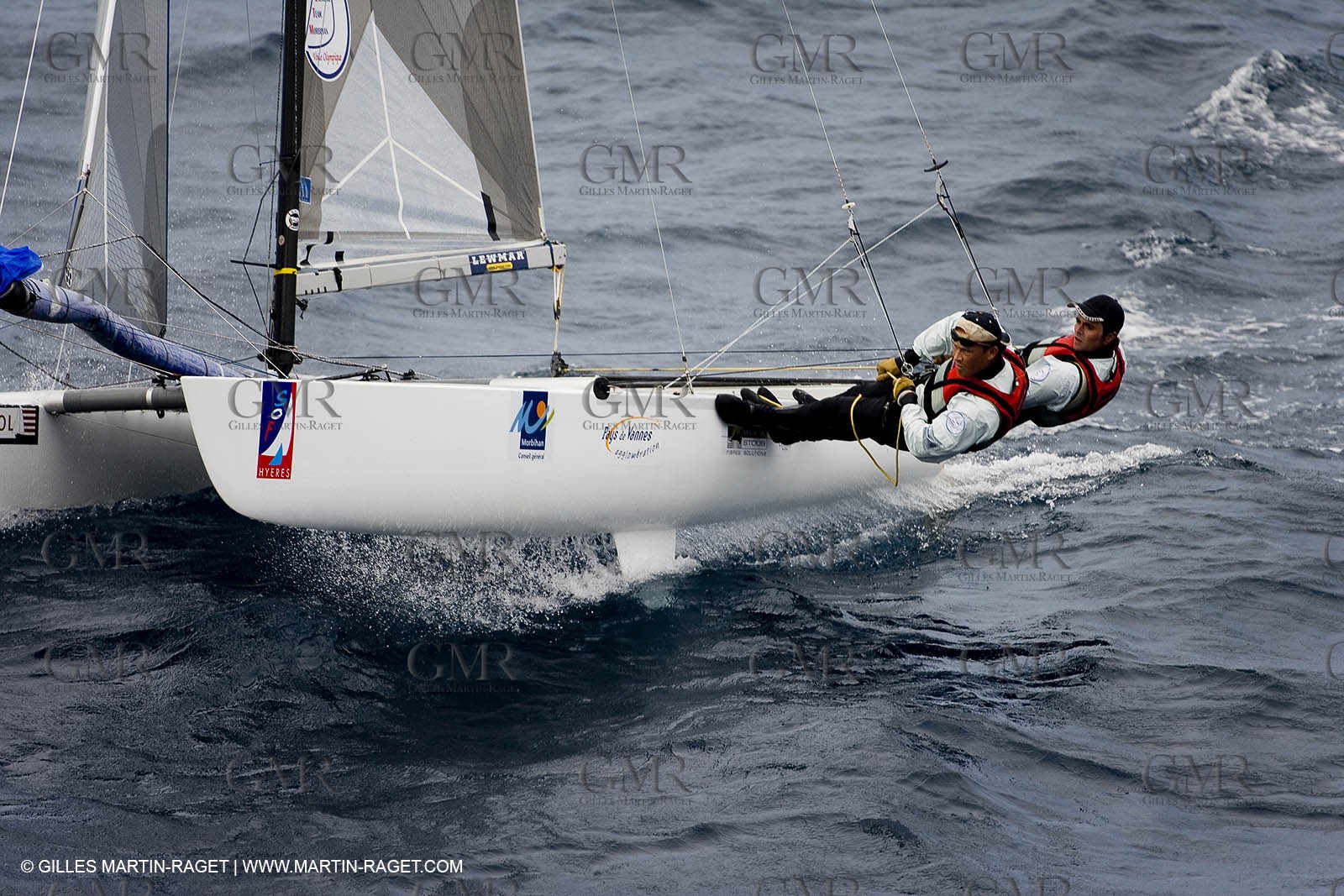 26 04 2007 - 2007 Semaine Olympique Française - Hyères (South of France) - Day 5 - Team France - Tornado - BESSON-JARLEGAN