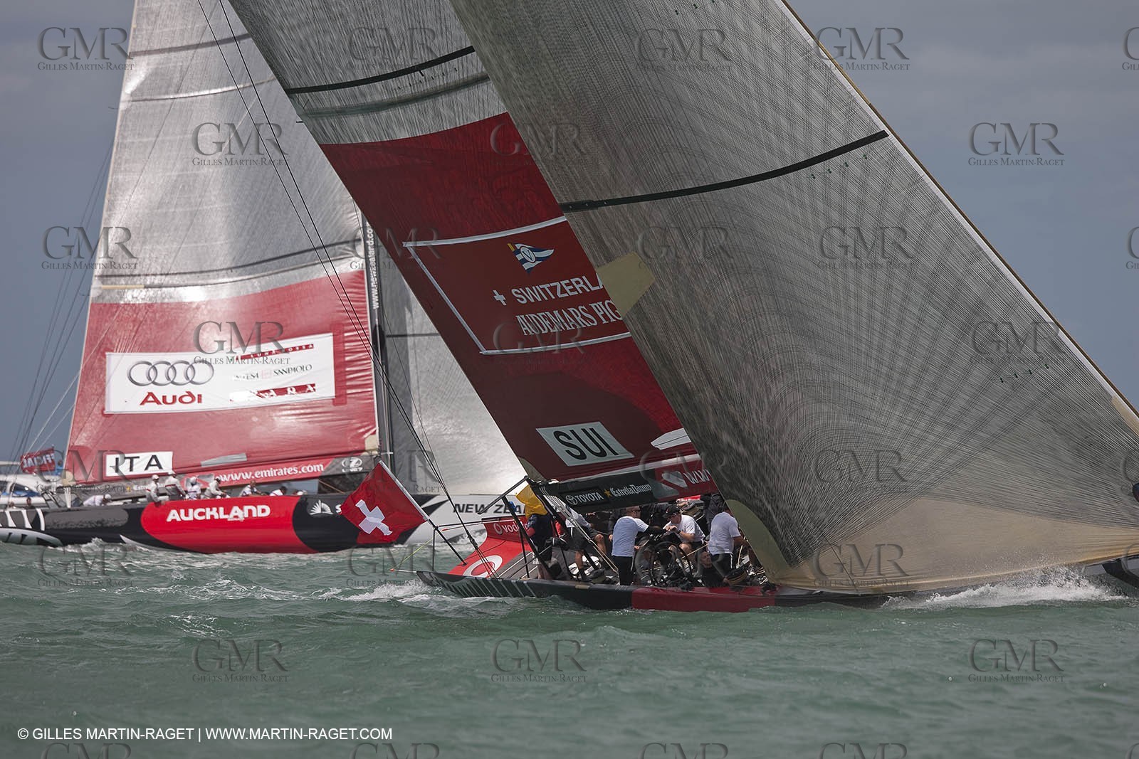 31 01 2009 - Auckland (NZL) -  Louis Vuitton Pacific Series -  Racing Day 2