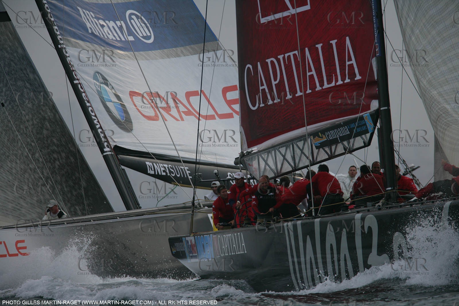 26 04 2007-Valencia (Spain)- 32nd America's Cup - Louis Vuitton Cup - RR1 - Day 11 - BMW ORACLE Racing