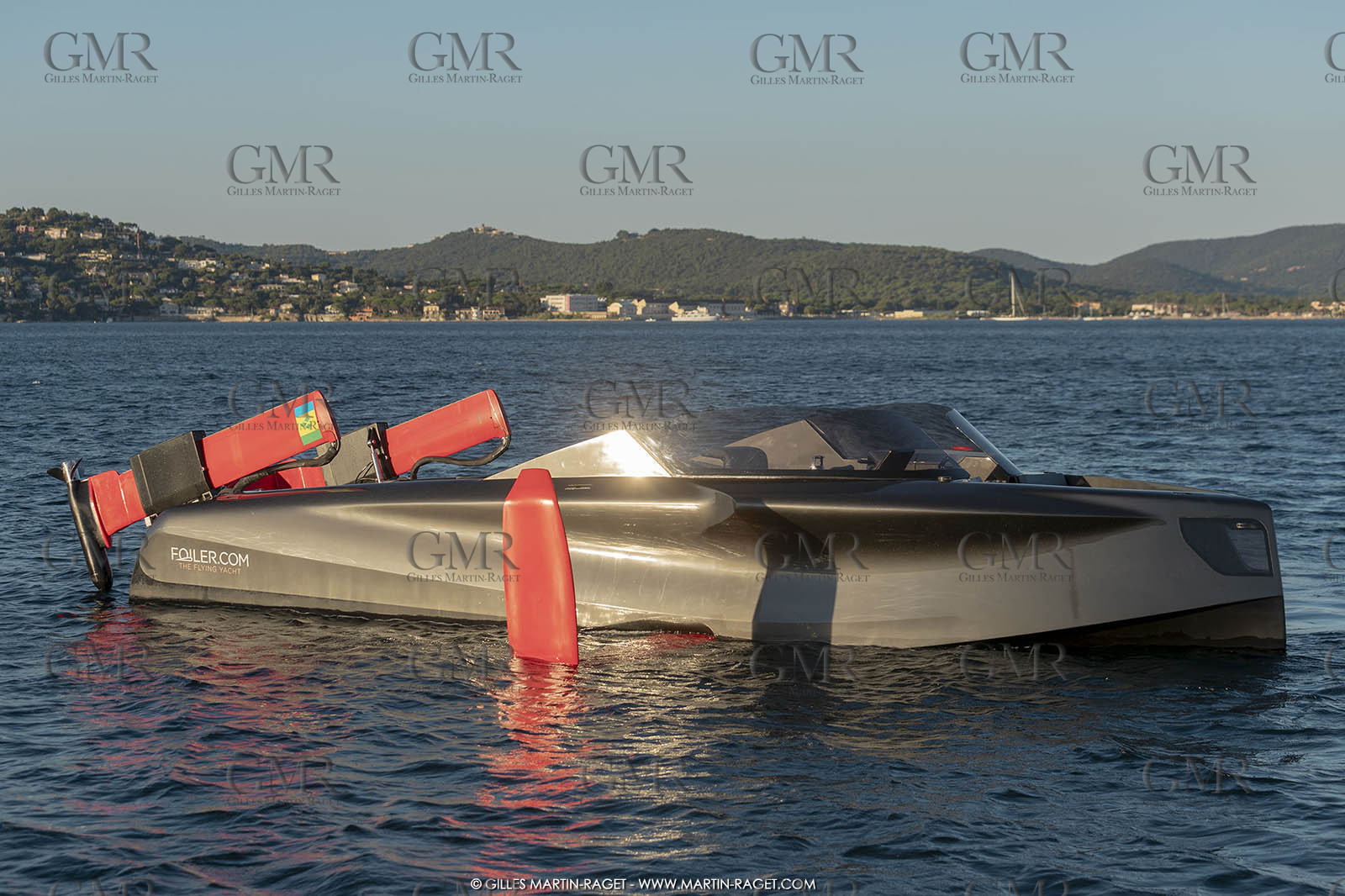 09 08 2018, Saint-Tropez (FRA,83), Foiler, the Flying Yacht by Enata