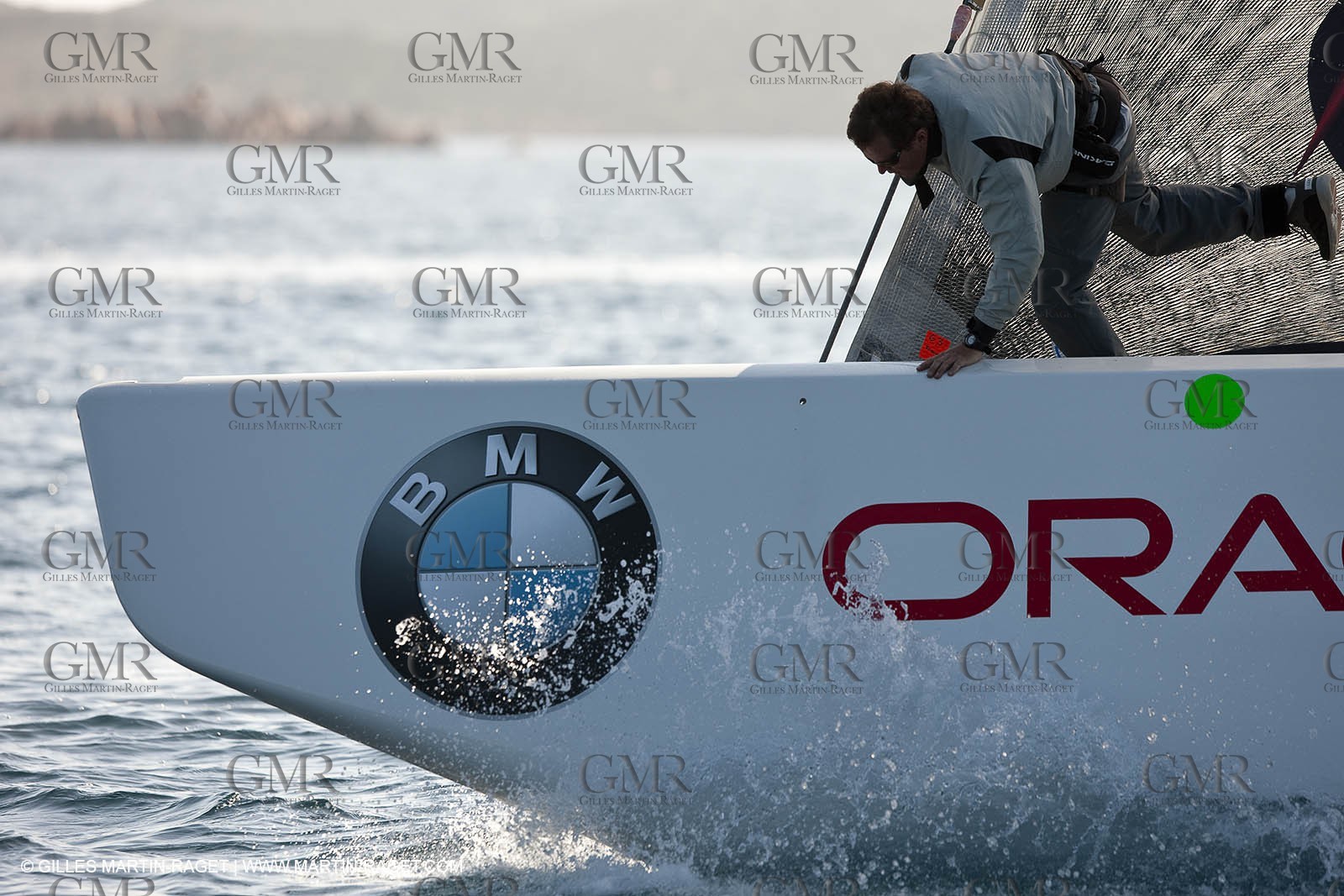 18 05 2010 - La Maddalena (ITA, Sardinia) Louis Vuitton Trophy - BMW ORACLE Racing - Training