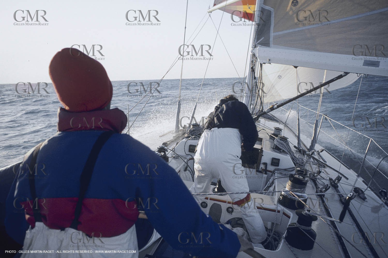 Sailing, yacht Racing, SORC 1981, Miami (FL), Onboard Lady B