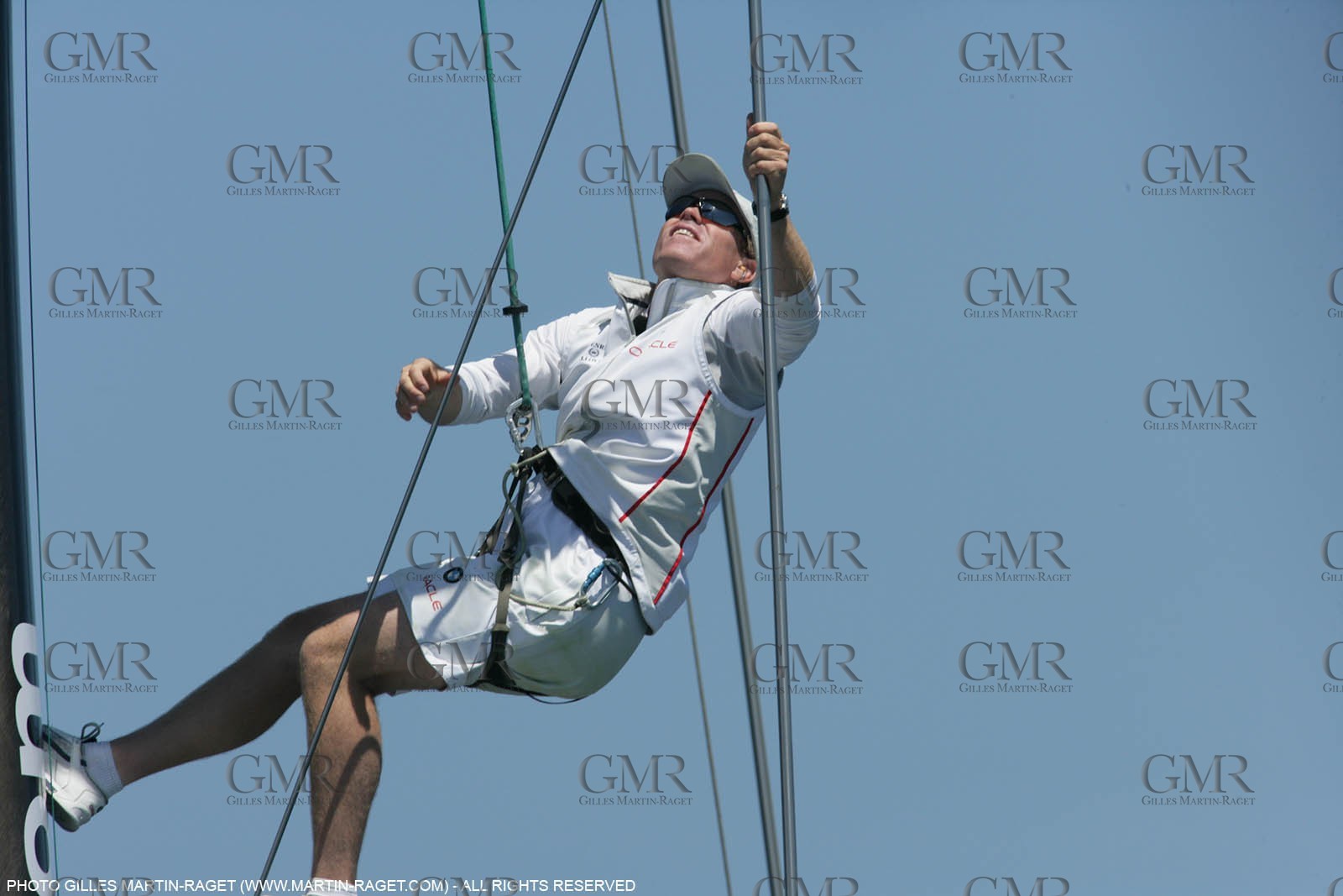 8 05 2007-Valencia (Spain)- 32nd America's Cup - Louis Vuitton Cup - RR2 - Day 10 - BMW ORACLE Racing