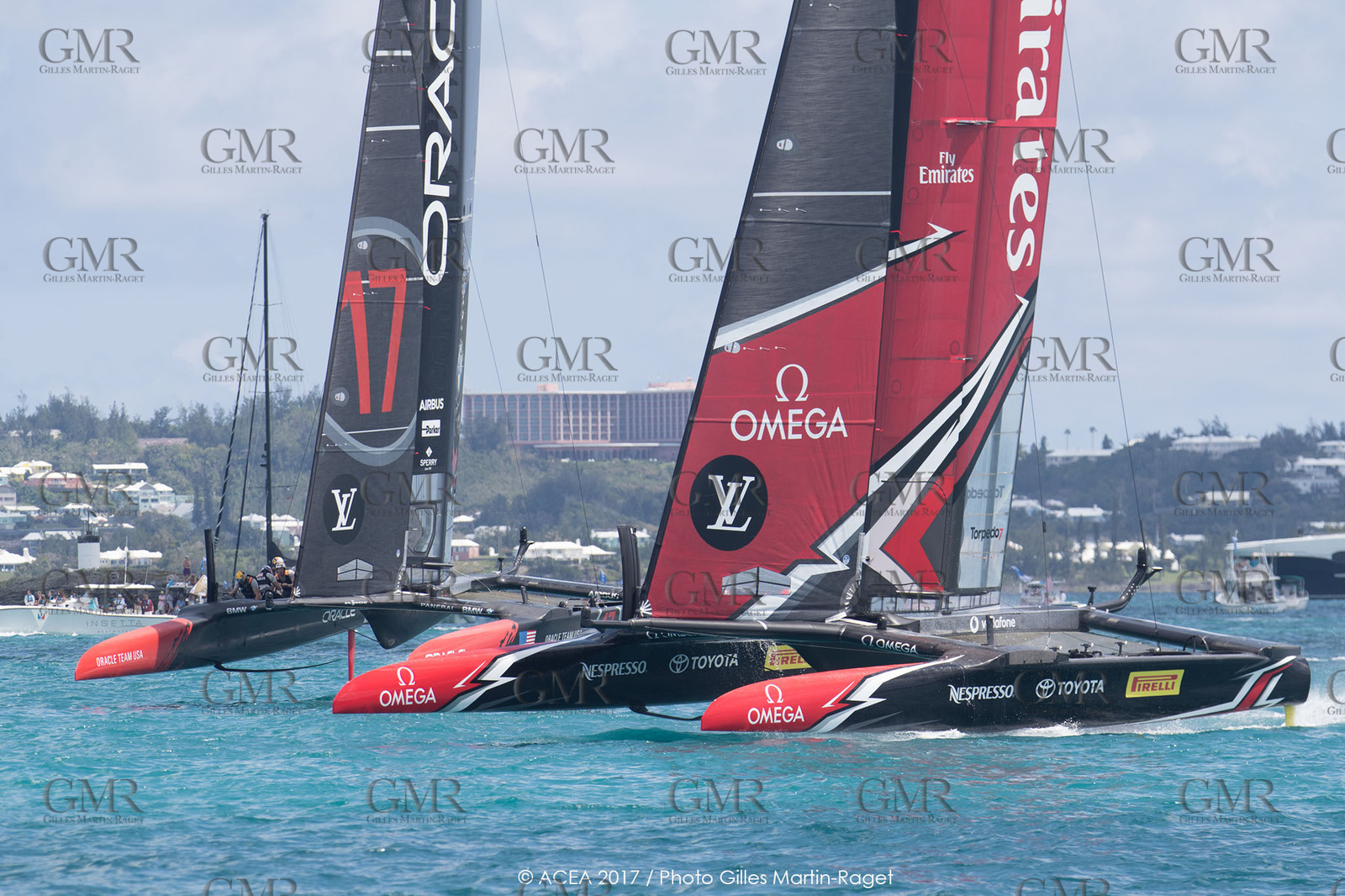 17 06 2017 - Bermuda (BDA) - 35th America's Cup 2017 - 35th America's Cup Match Presented by Louis Vuitton, Race day 1