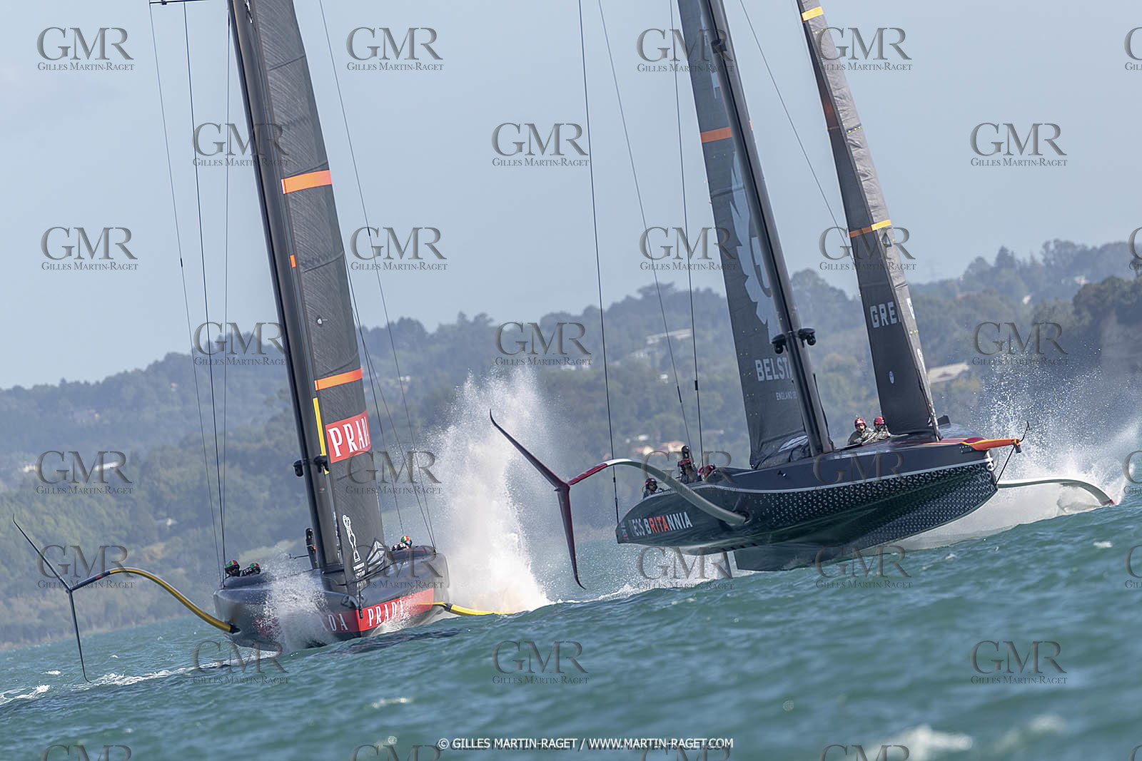 12 01 2021, Auckland (NZL), 36th America's Cup, Practice Racing