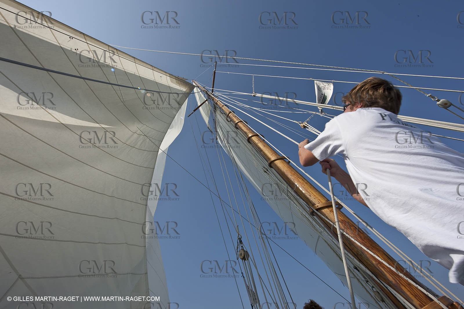 23 09 2009 - Cannes (FRA,83) - Régates Royales - Onboard Pen duick
