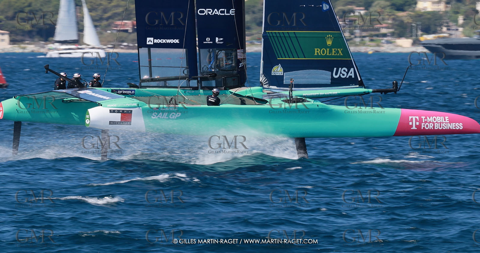 10 09 2025, Saint-Tropez,(FRA), Rockwool SailGP France Saint-Tropez, Race Day 1