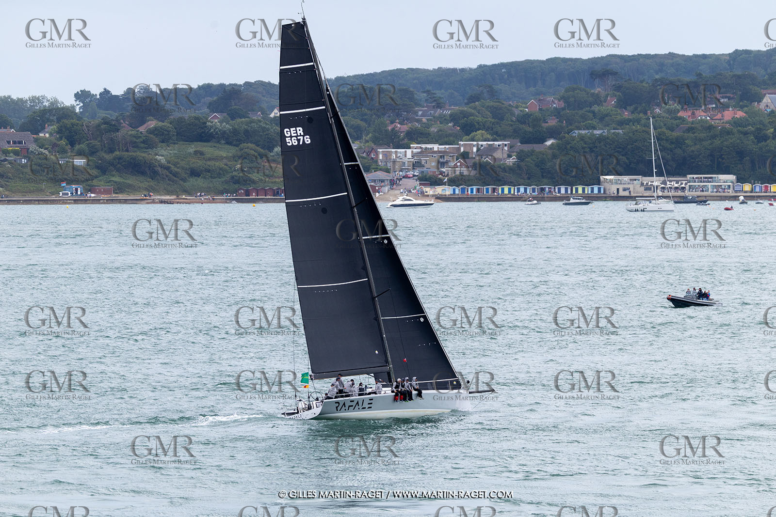 26 07 2025, Cowes (UK, IOW), Admiral's Cup 2025, Rolex Fastnet Race start,