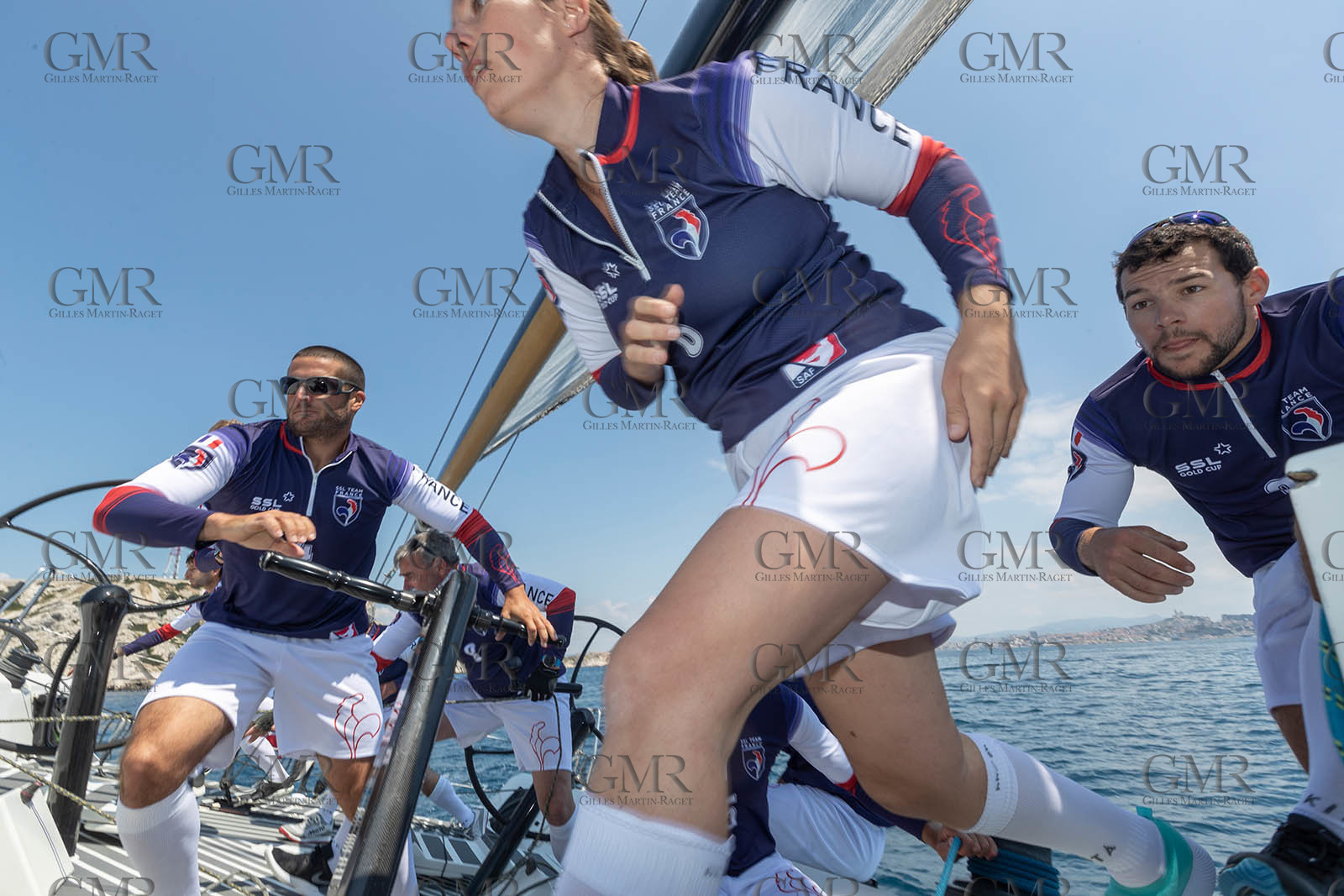 07 06 2021, Marseille (FRA,13), SSL Team France, Entraînement à bord de Tonerre de Glenn