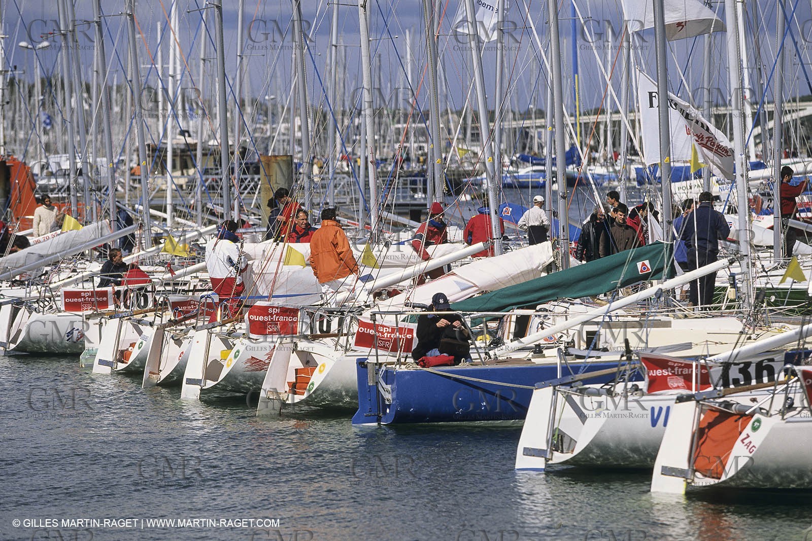Sailing, Yacht Racing, Spi Ouest France, La Trinité sur mer (Britanny)