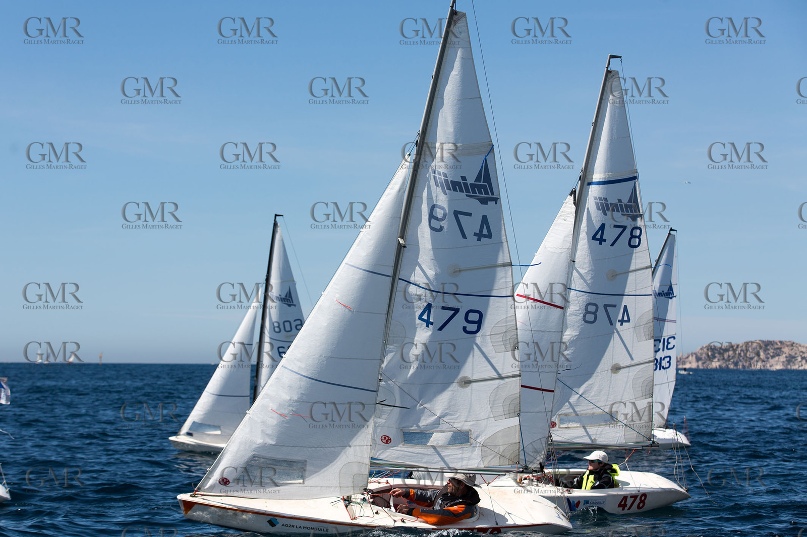 10 04 2016, Marseille (FRA,13), SNIM Dériveurs, Entrainements