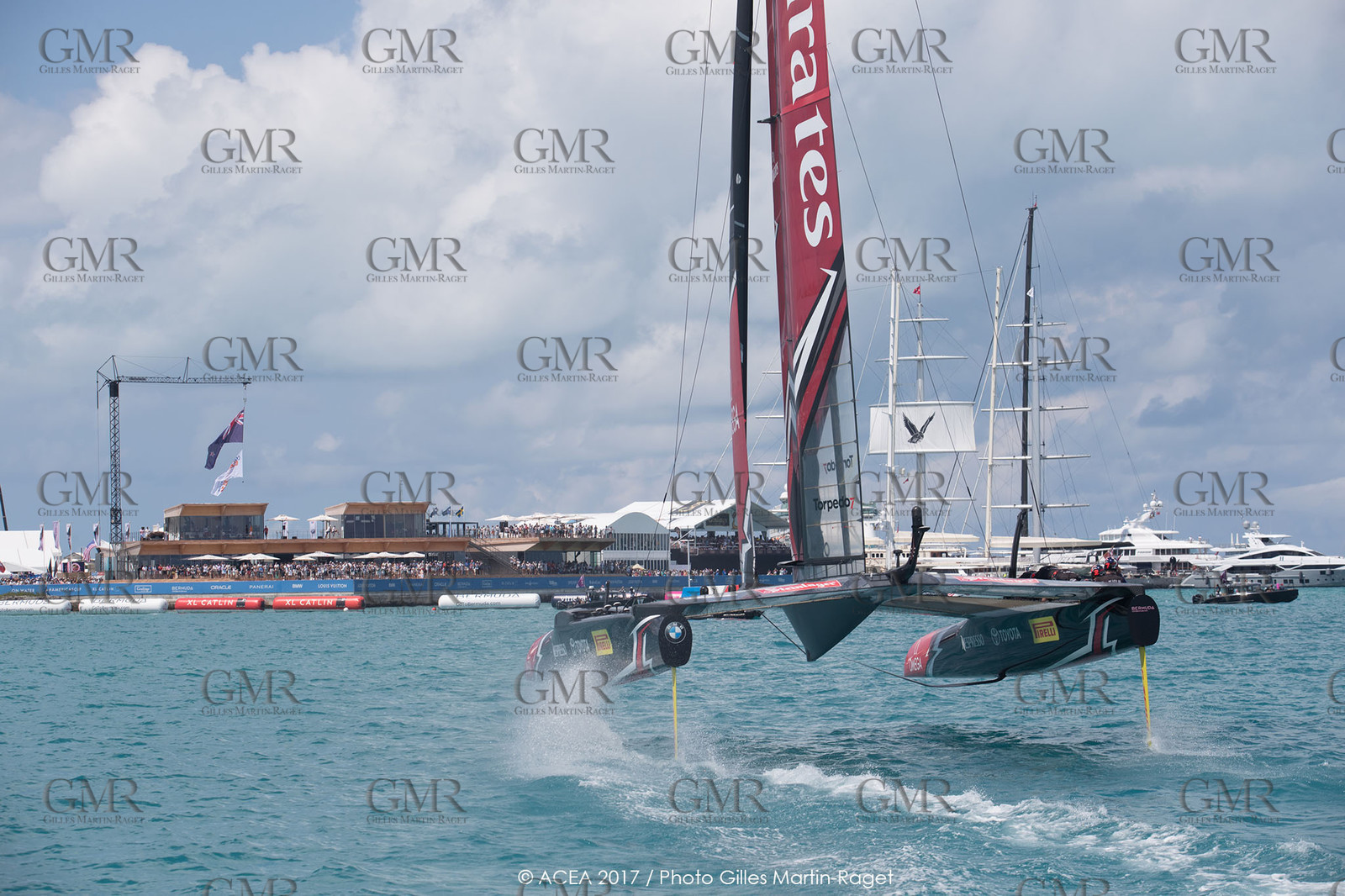 17 06 2017 - Bermuda (BDA) - 35th America's Cup 2017 - 35th America's Cup Match Presented by Louis Vuitton, Race day 1