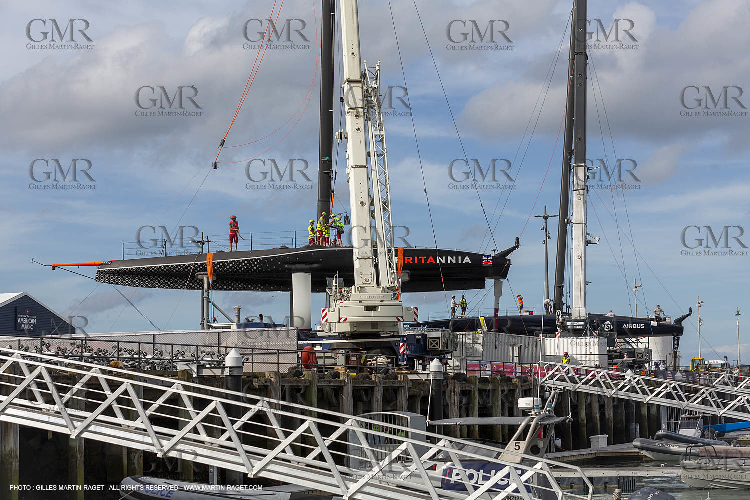 08 12 2020 - Auckland (NZL) - 36th America's Cup - Practice Sessions - Day 1