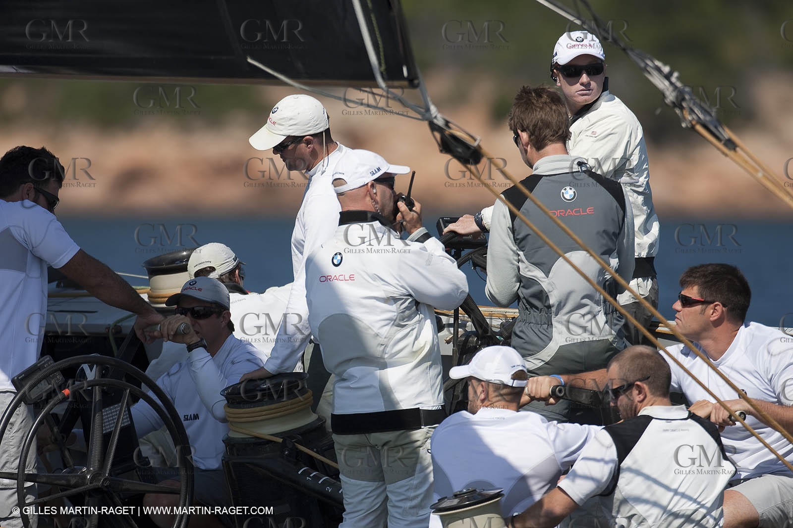 18 05 2010 - La Maddalena (ITA, Sardinia) Louis Vuitton Trophy - BMW ORACLE Racing - Training