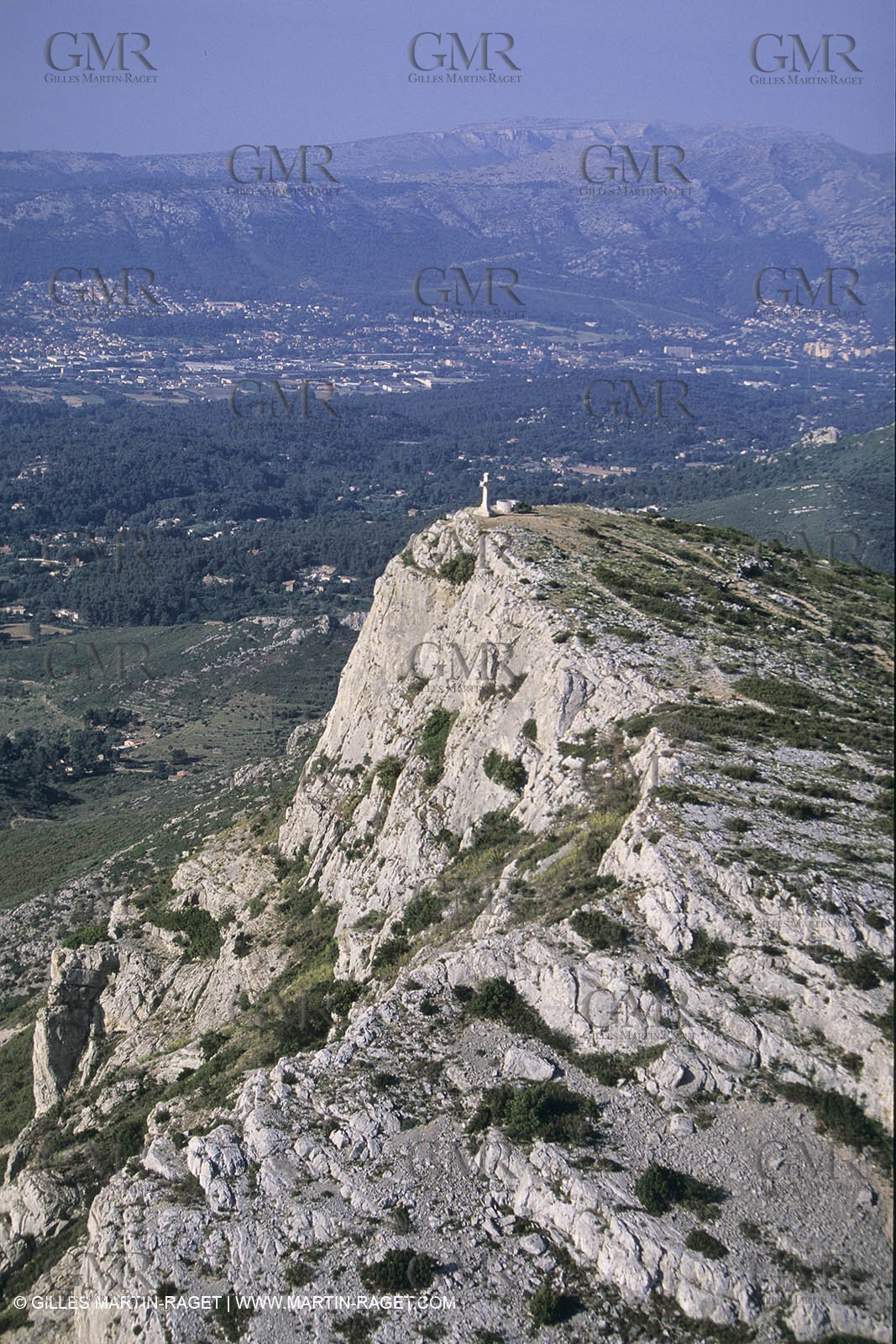 France, Provence, Pays d'Aubagne, collines de Marcel Pagnol, Garlaban