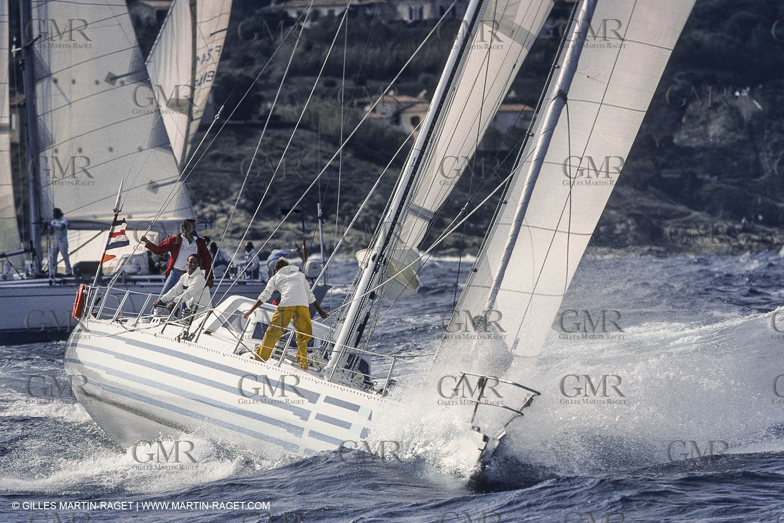 Sailing, yacht Racing, Nioulargue Voiles de Saint Tropez