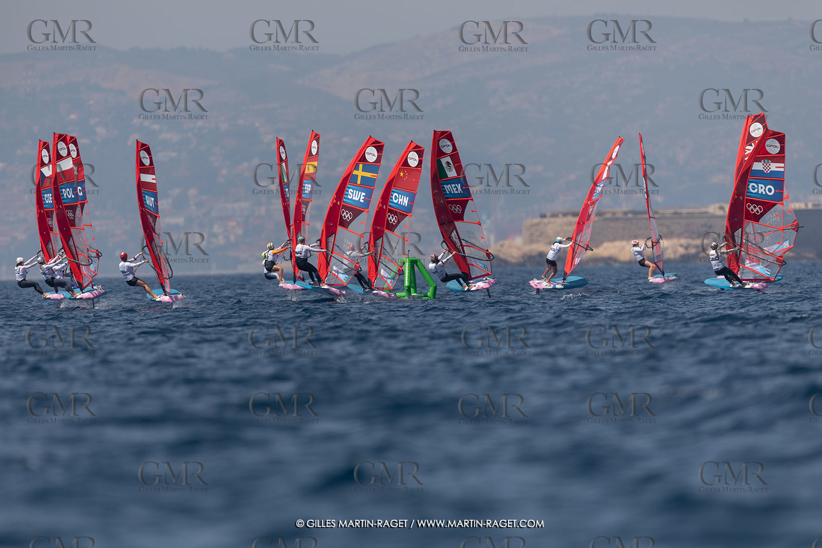 29 07 2024, Marseille (FRA), Paris 2024 Olympic Games, Sailing, Race Day 2