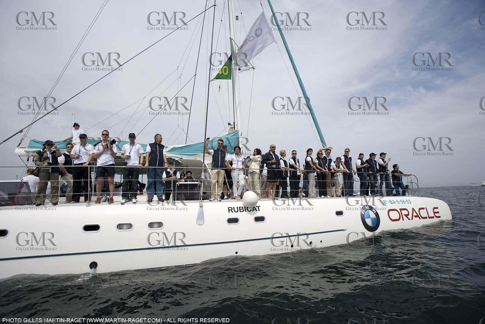 21 04 2007-Valencia (Spain)- 32nd America's Cup - Louis Vuitton Cup - RR1 - DAY 6 - BMW ORACLE Racing