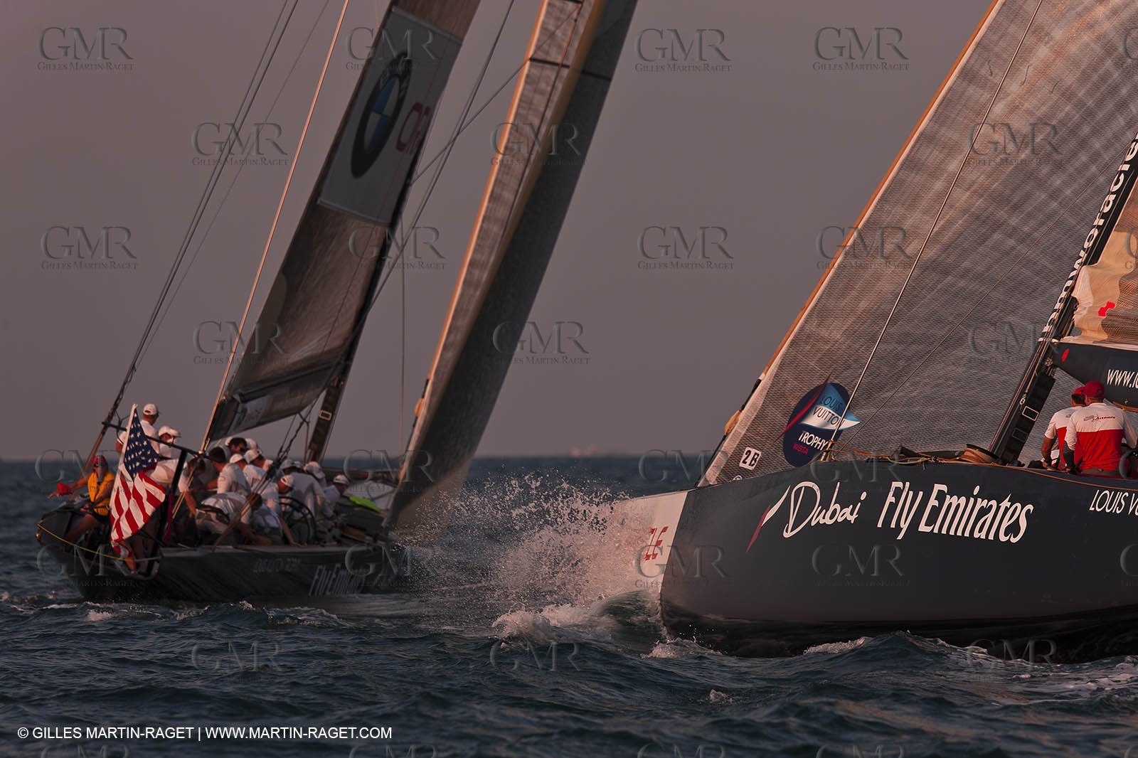 21 11 2010 - Dubai (UAE) - Dubai Louis Vuitton Trophy -  Round 2 - BMW ORACLE Racing