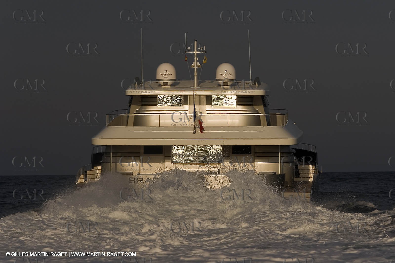 11 06 2007 - Valencia (Spain) - Super Yacht Catamaran Bradley, Gilles Vaton design built by H2X in la Ciotat (France)