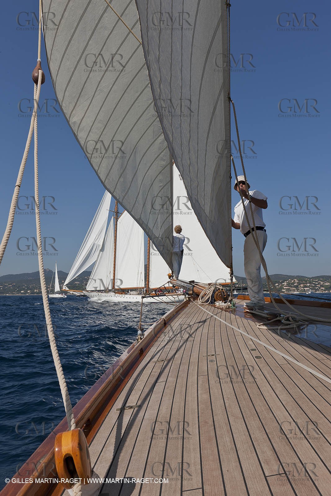 01 10 2011 - Saint Tropez (FRA,13) - Voiles de Saint Tropez 2011 - Classic Yachts - Day 5 - Onboard Mariquita