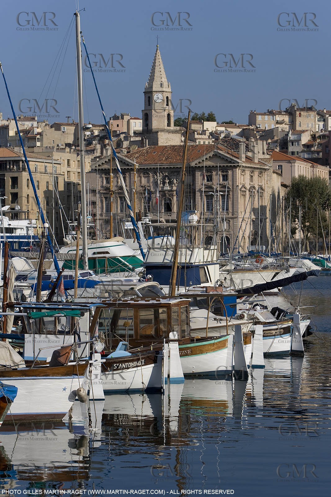 31 08 2007  - Marseille (FRA, 13) - local fishing boats in the historical port