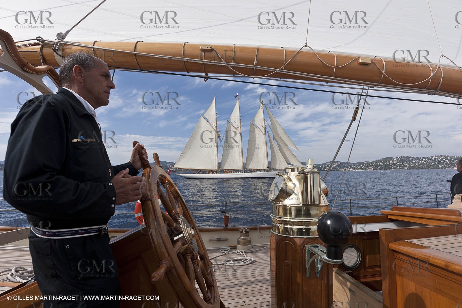 30 09 2010 - SainTropez (FRA,13) - Voiles de Saint Tropez 2010 - onboard Atlantic