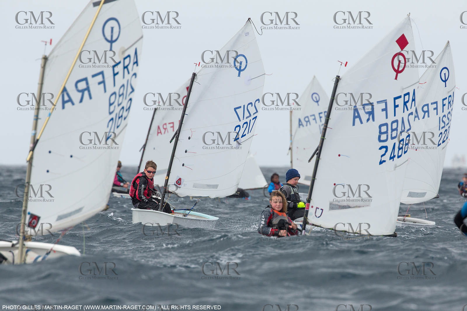 15 04 2016, Marseille (FRA,13), SNIM Dériveurs, Coupe Internationale de Printemps Optimist, Final Day