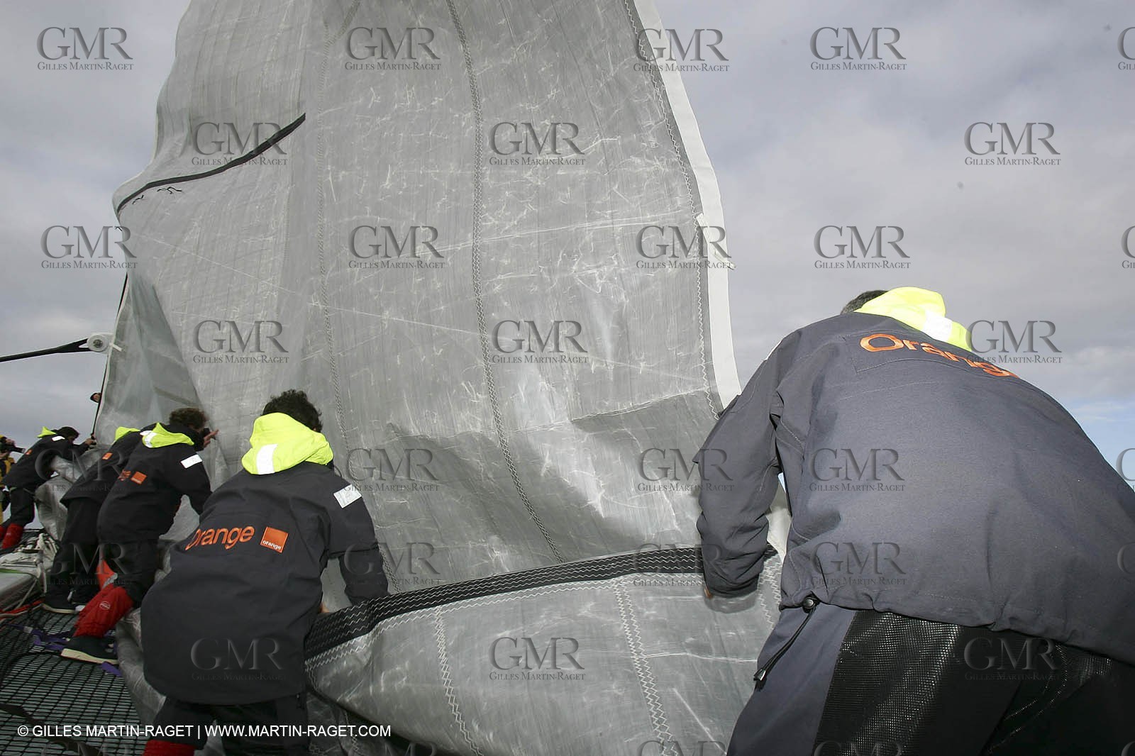 Orange II  - 2005 Jules Verne Trophy - Training in Bay of Biscay