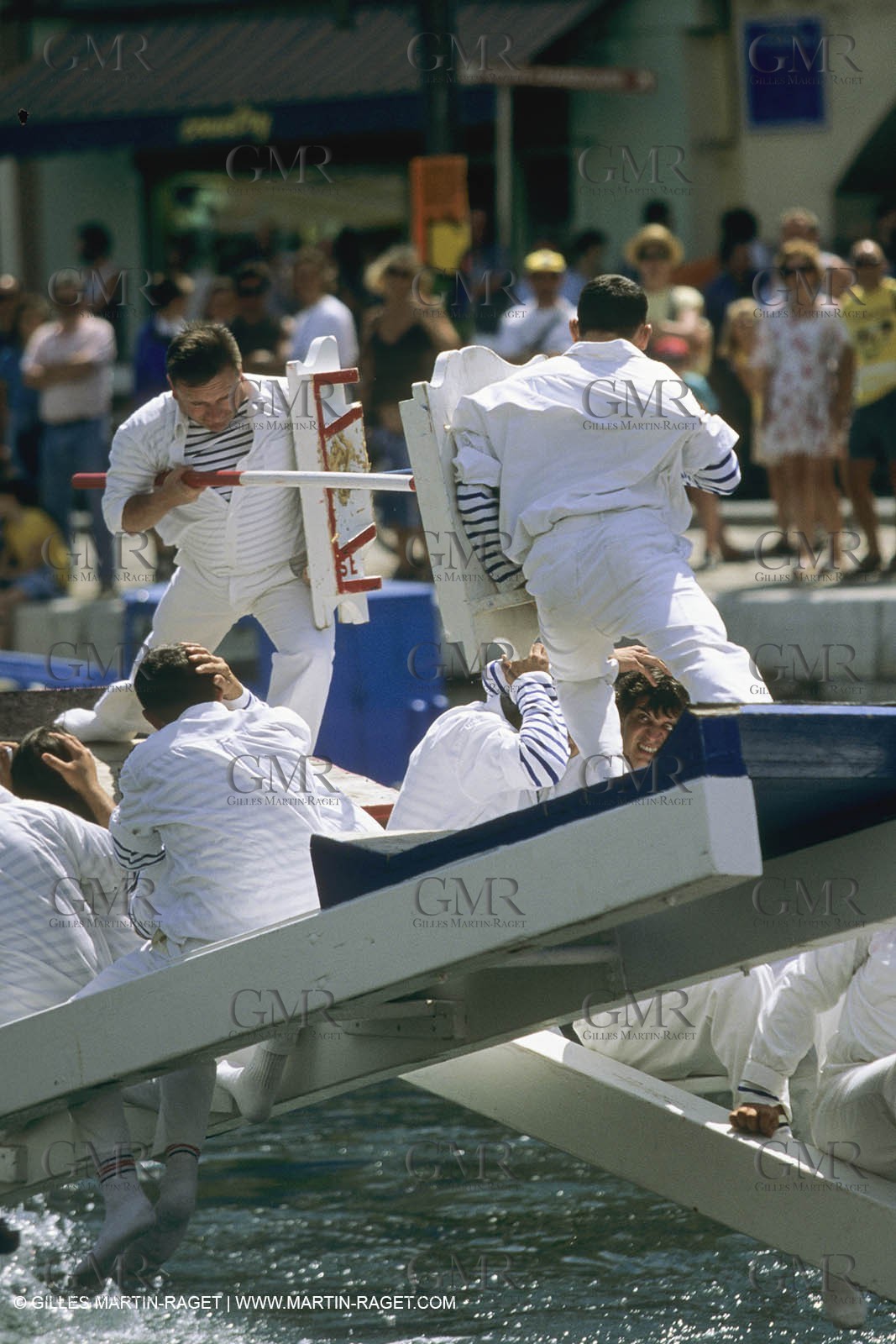 France, Languedoc -Roussilon, Joutes à Sète (34)