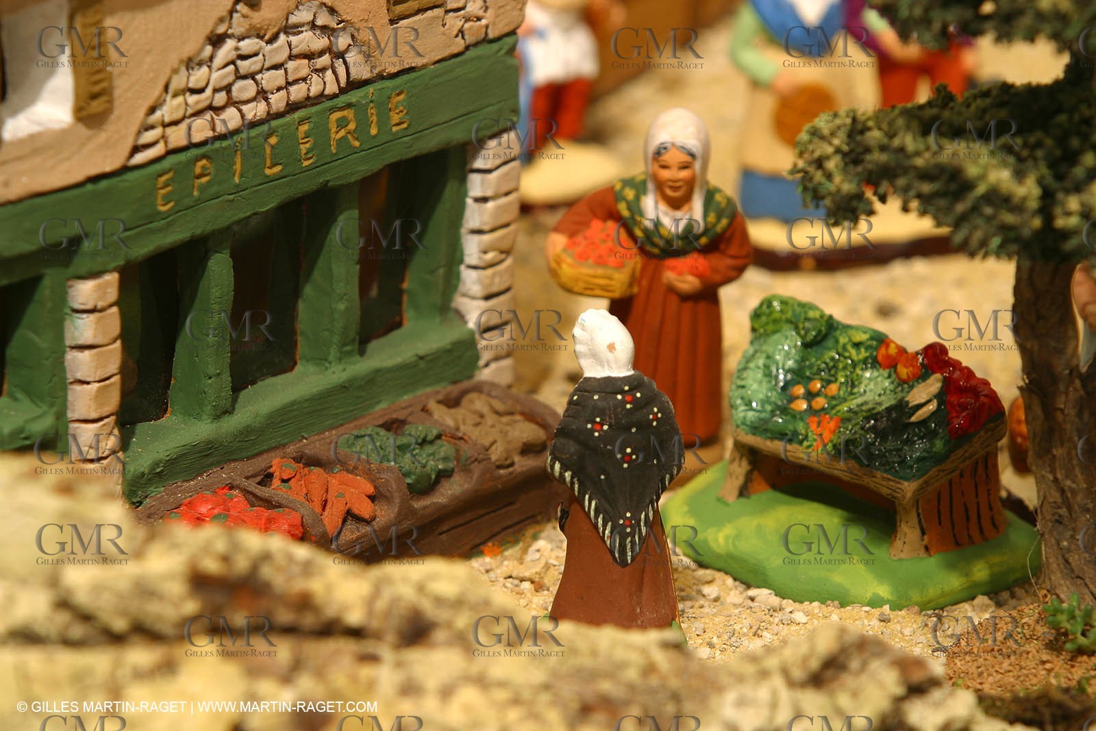 Great crib from les Saintes Maries de la mer (FRA, 13) for Christmas, December 2010