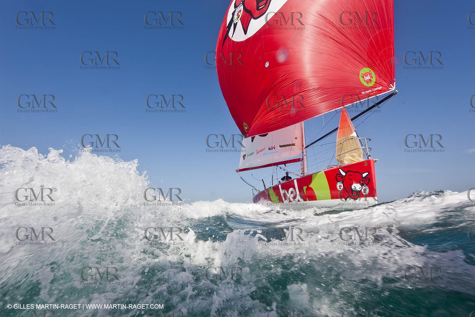 13 03 2010 -  La Grande Motte   Port Camargue (FRA) - Groupe Bel - Kito de Pavant   Sebastien Audigane training for Transat AG2R