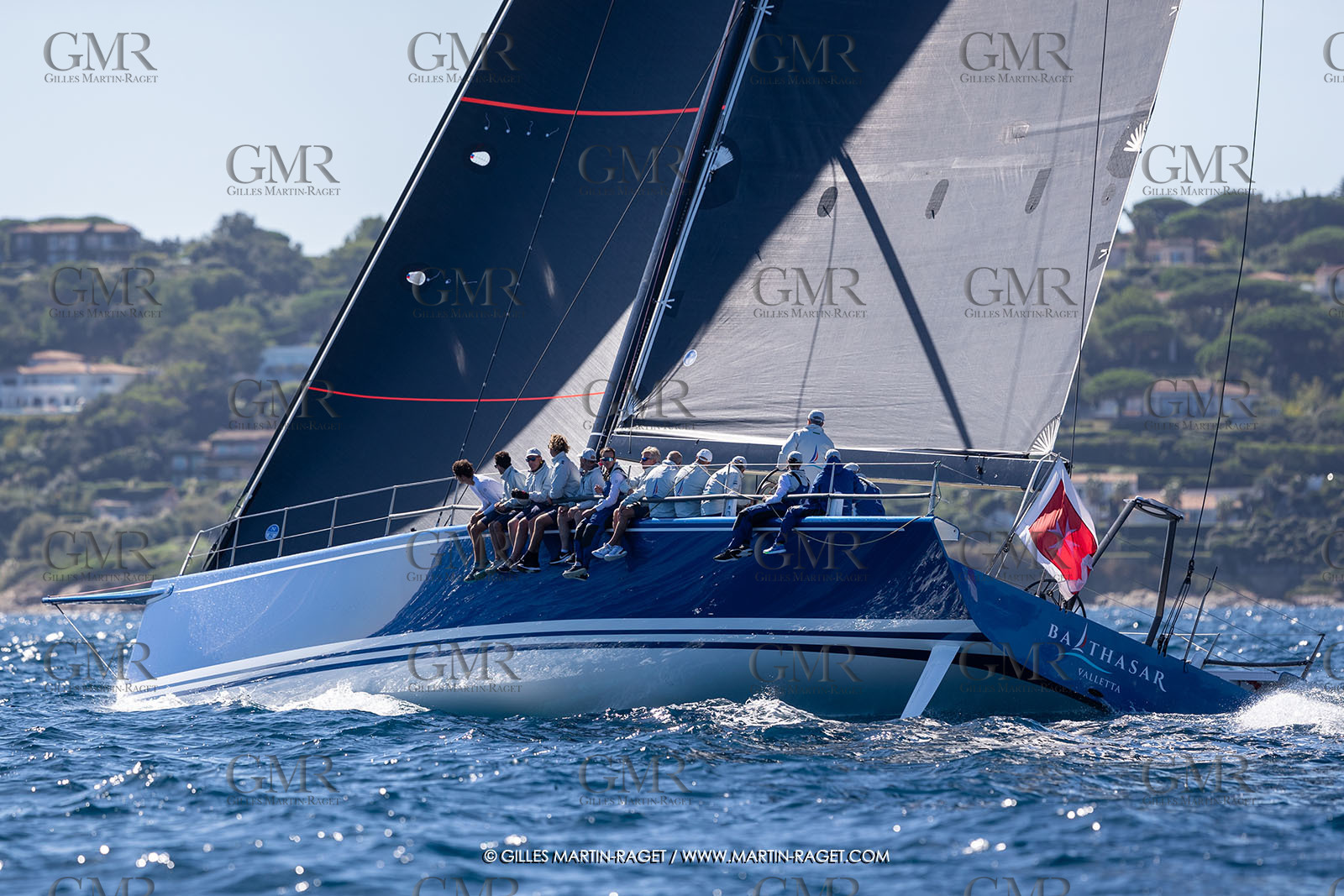 29 09 2024, Saint-Tropez (FRA), Les Voiles de Saint-Tropez 2024, Day 2, Trainings