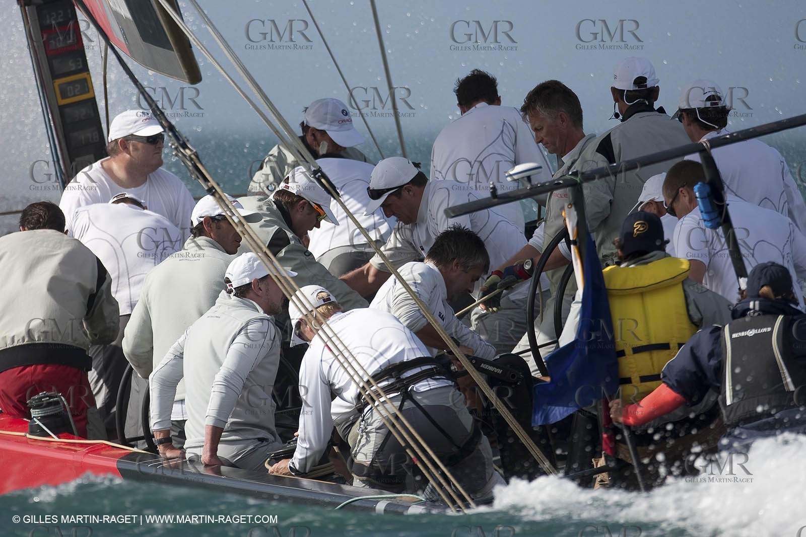 05 02 2009 - Auckland (NZL) -  Louis Vuitton Pacific Series -  Racing Day 4 - Round Robin 2