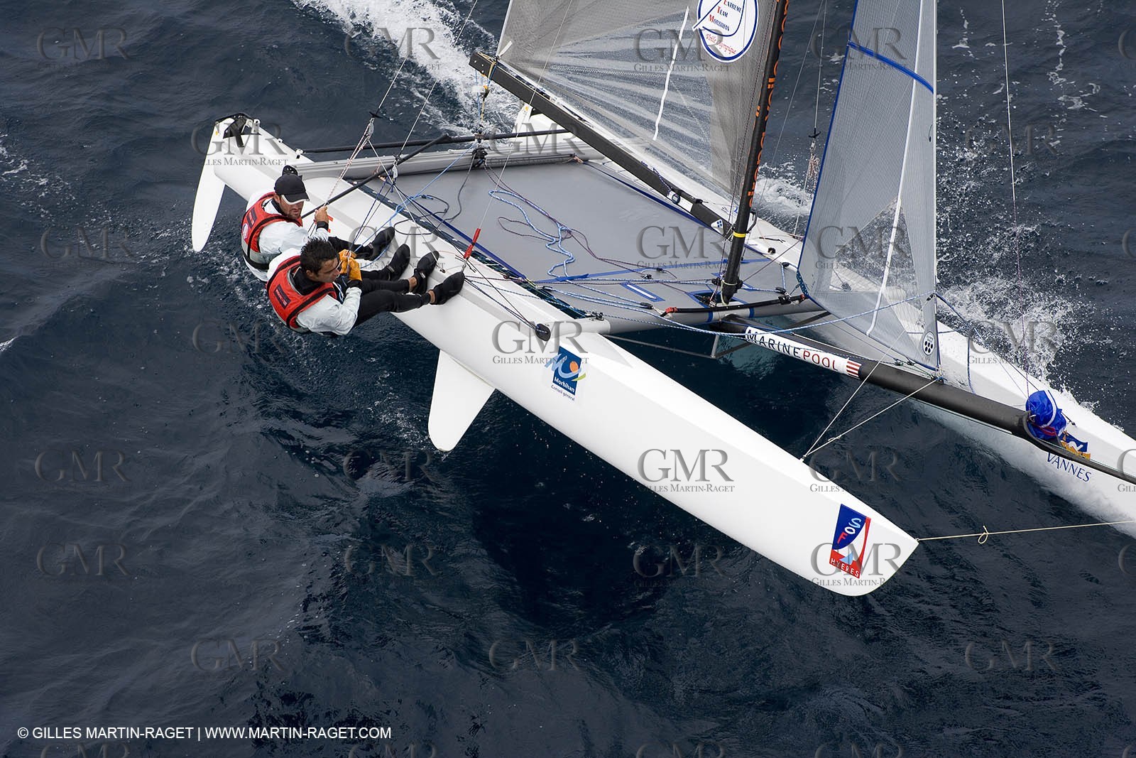 26 04 2007 - 2007 Semaine Olympique Française - Hyères (South of France) - Day 5 - Team France - Tornado - BESSON-JARLEGAN