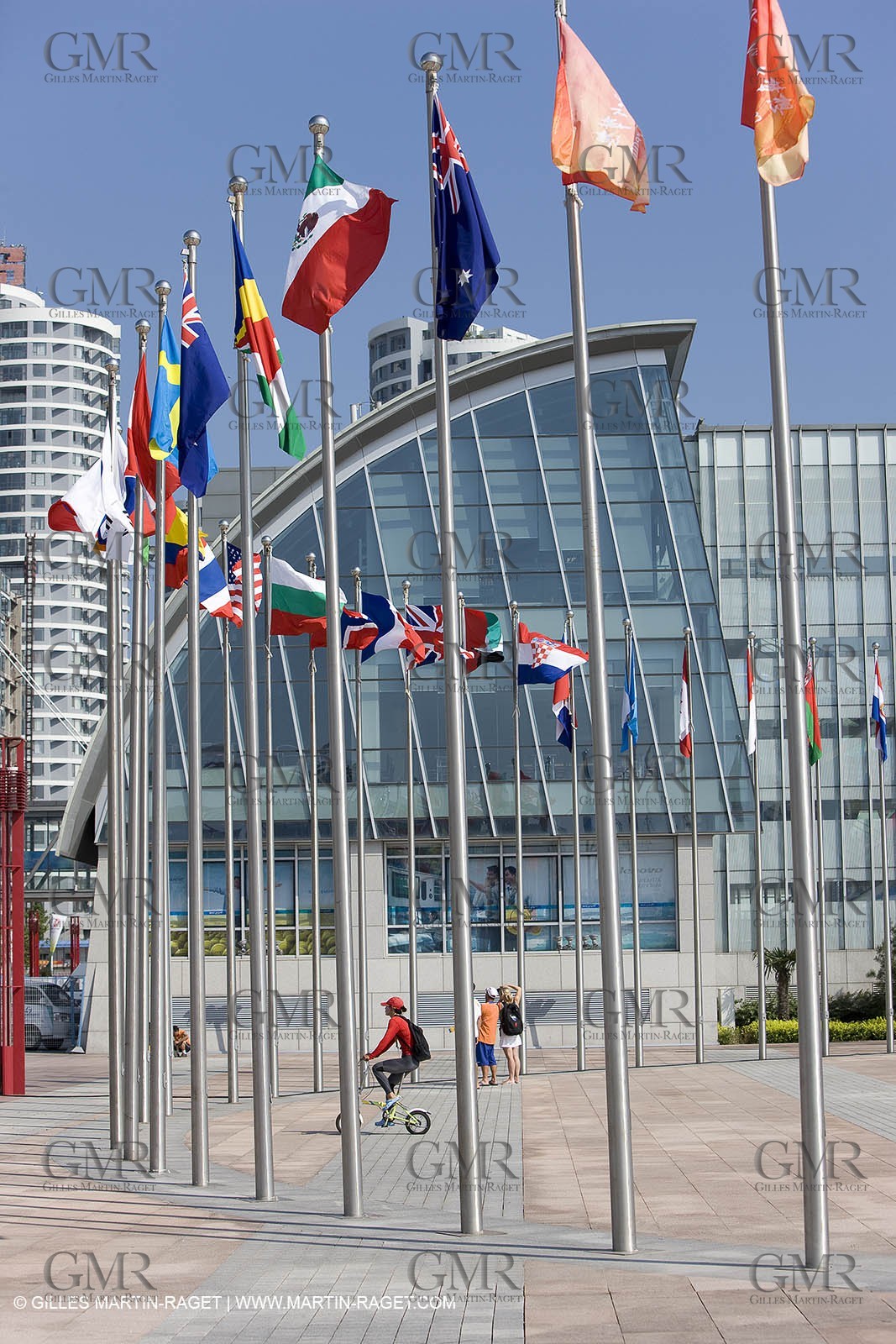 07 08 2008 - Qingdao (CHN) - Olympic games - The olympic Marina - The olympic village